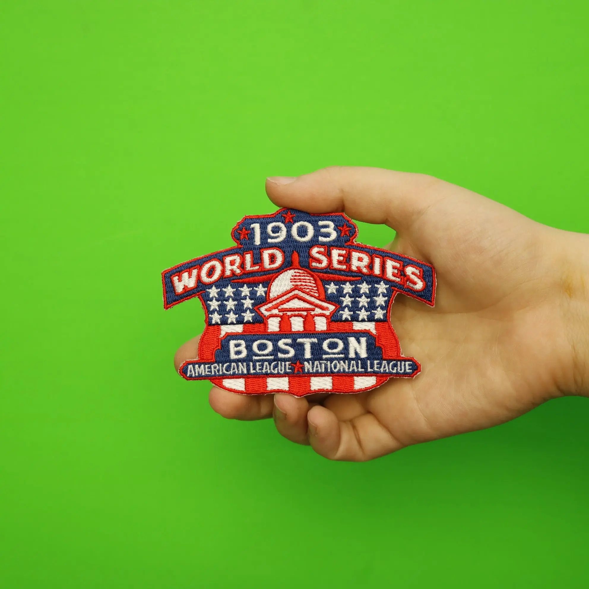 1903 Boston (Red Sox) MLB World Series Championship Jersey Patch - Image 2