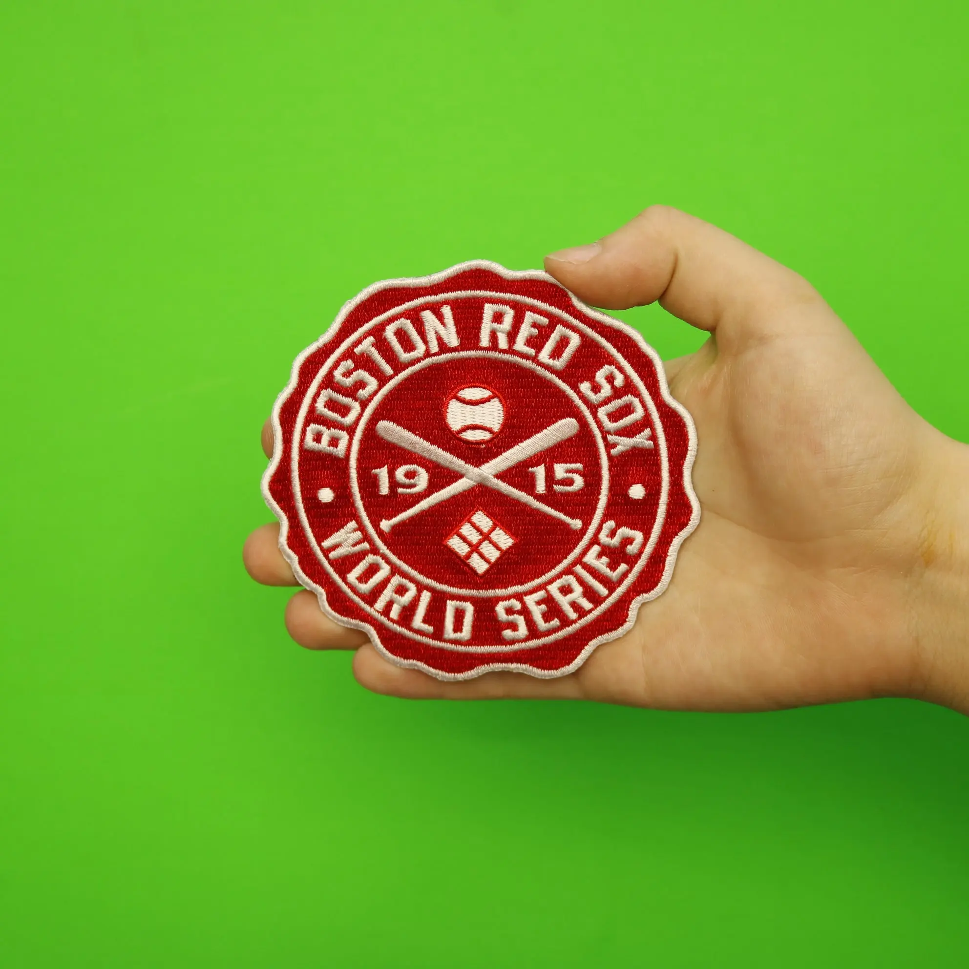 1915 Boston Red Sox MLB World Series Championship Jersey Patch - Image 2