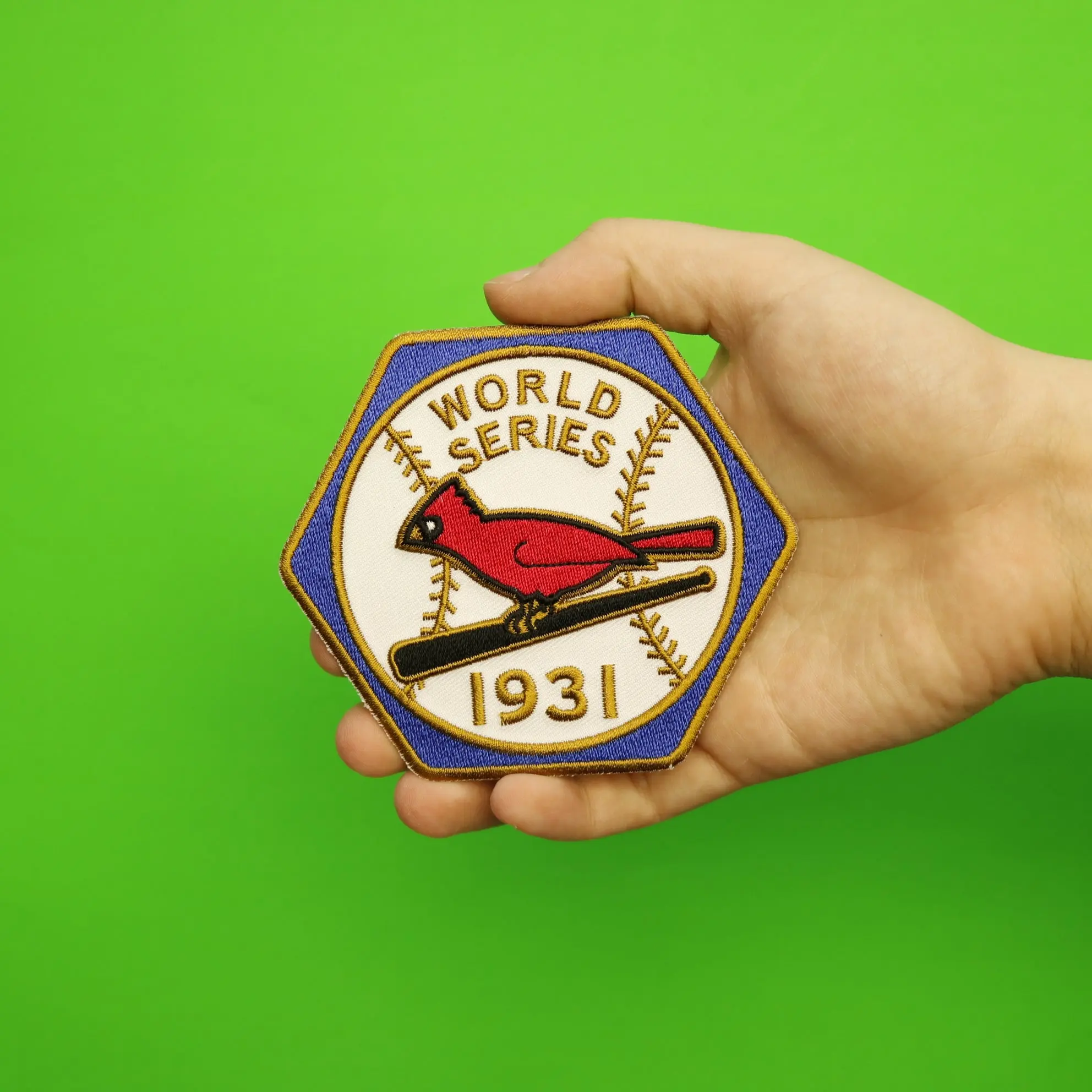 1931 St. Louis Cardinals MLB World Series Championship Jersey Patch - Image 2