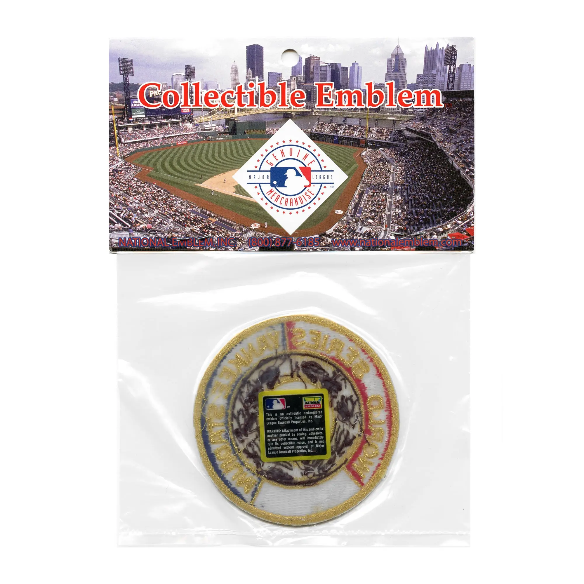 1937 New York Yankees MLB World Series Championship National Emblem Jersey Patch - Image 2
