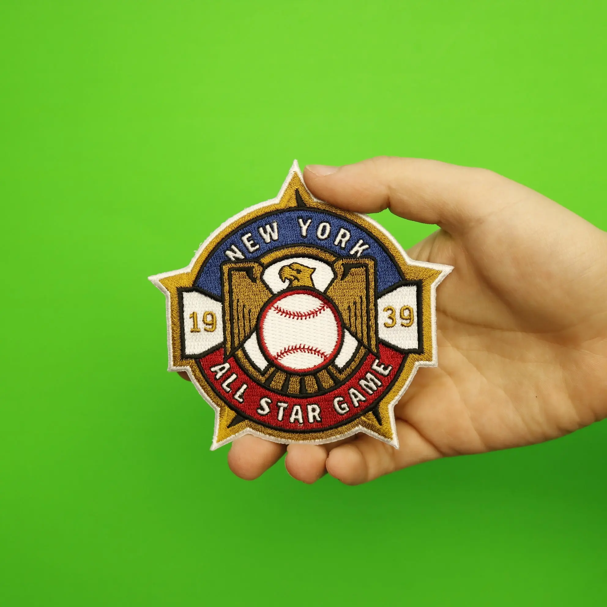1939 MLB All Star Game Patch New York Yankees Jersey Patch - Image 2