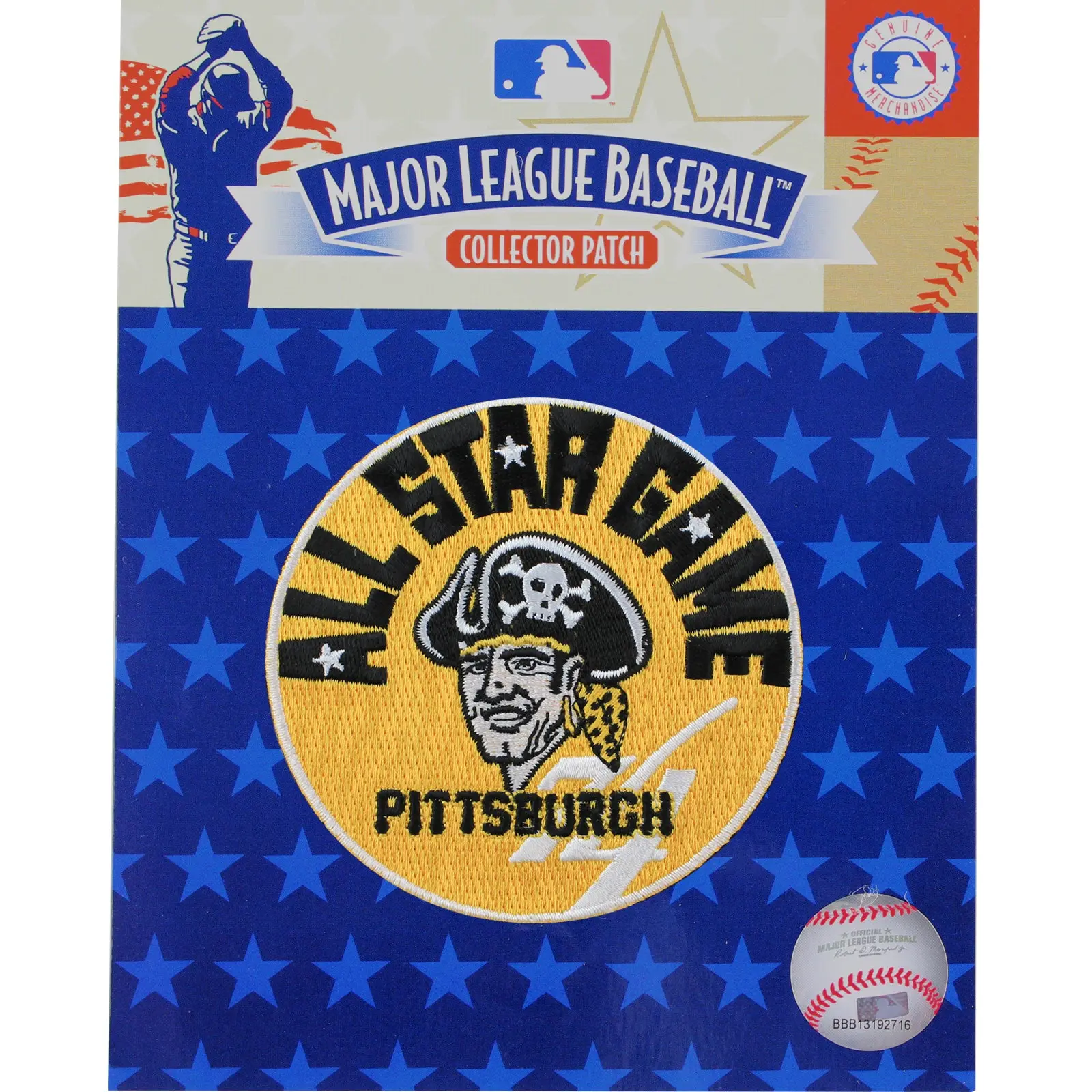 1974 MLB All Star Game Pittsburgh Pirates Three Rivers Stadium Jersey Patch - Image 2