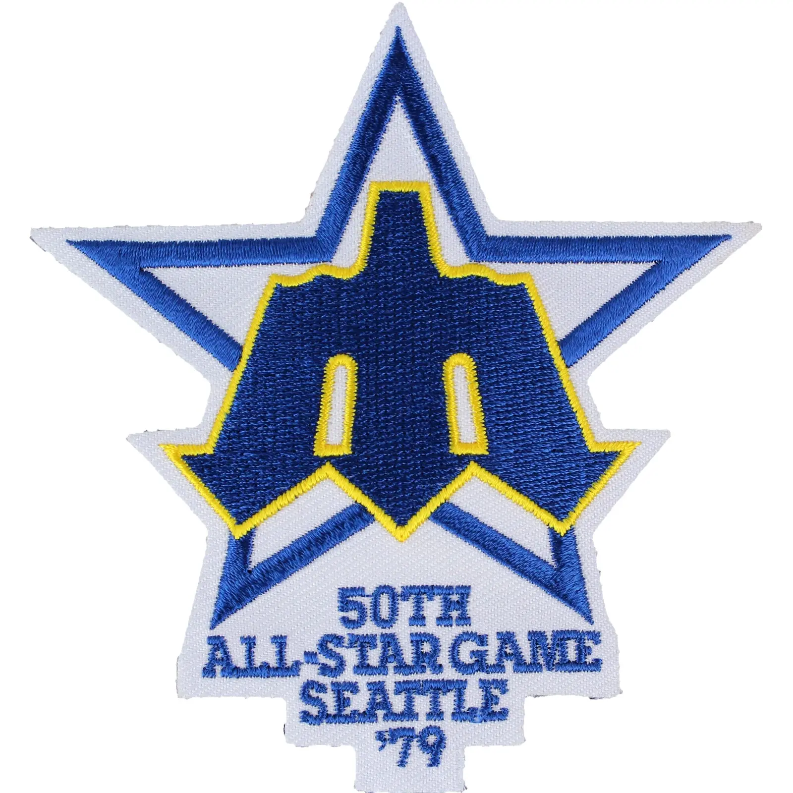 1979 MLB All Star Game Seattle Mariners Kingdome Jersey Patch