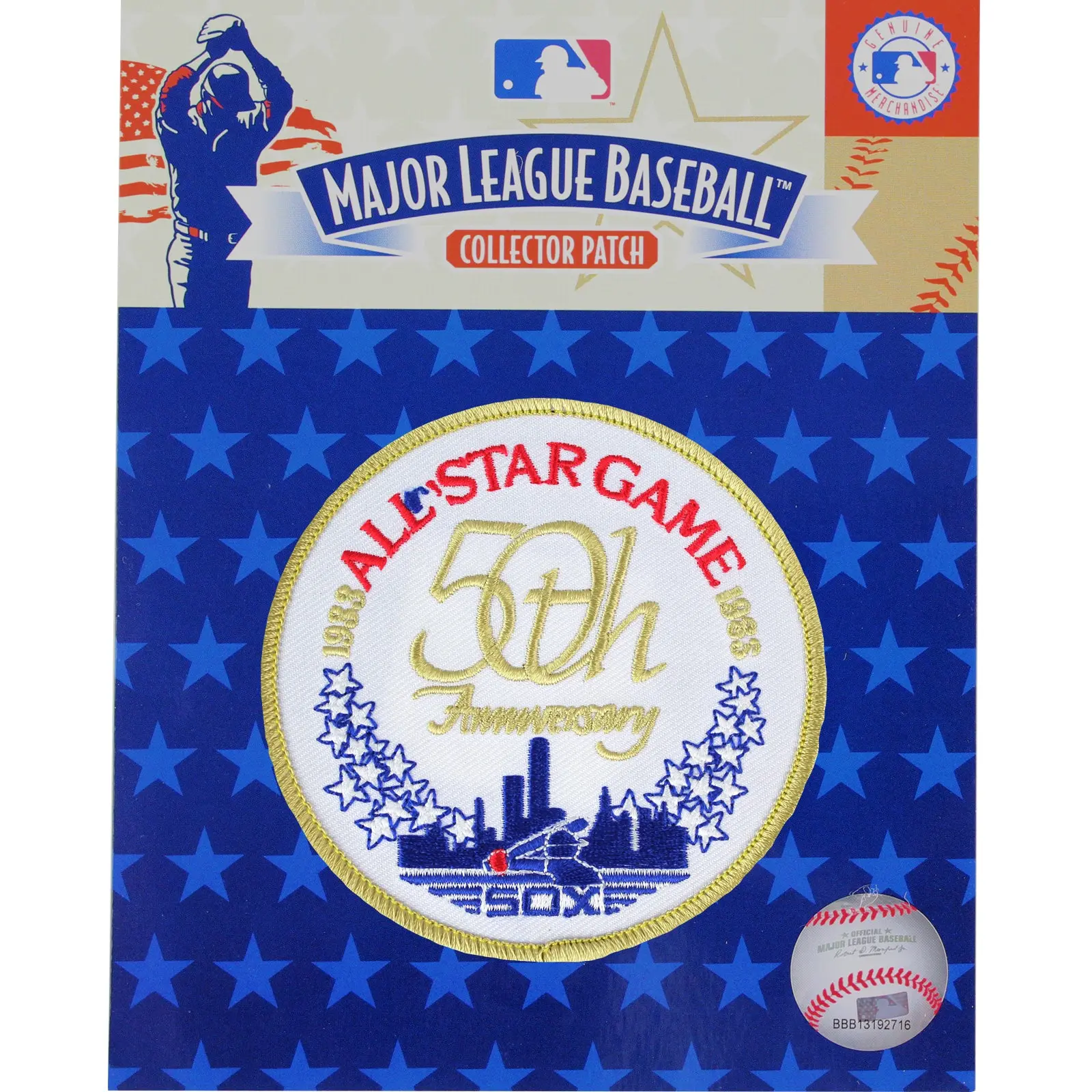 1983 MLB All Star Game Chicago White Sox Jersey Patch (50th Anniversary) - Image 2