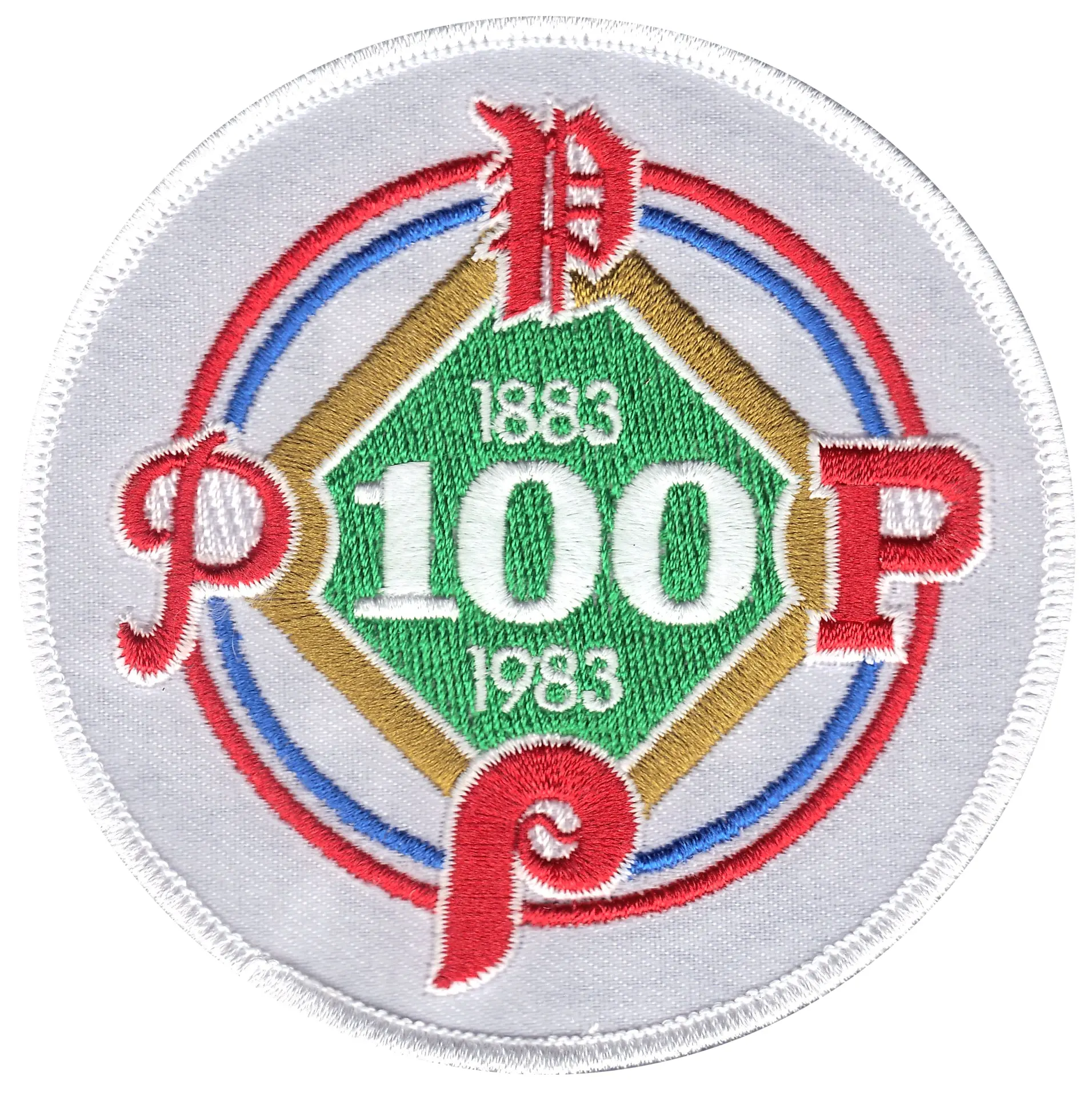 1983 Philadelphia Phillies 100th Anniversary Patch