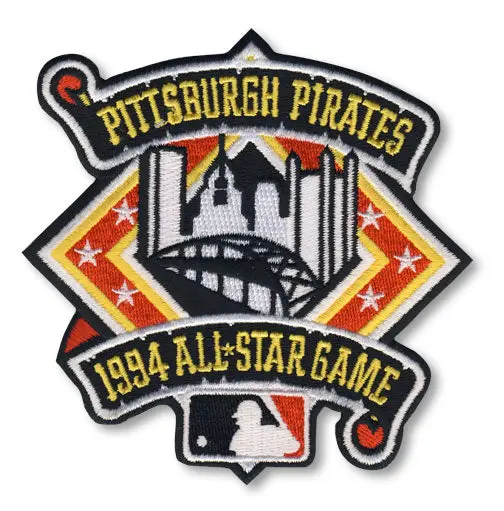 1994 MLB All Star Game Jersey Patch Pittsburgh Pirates