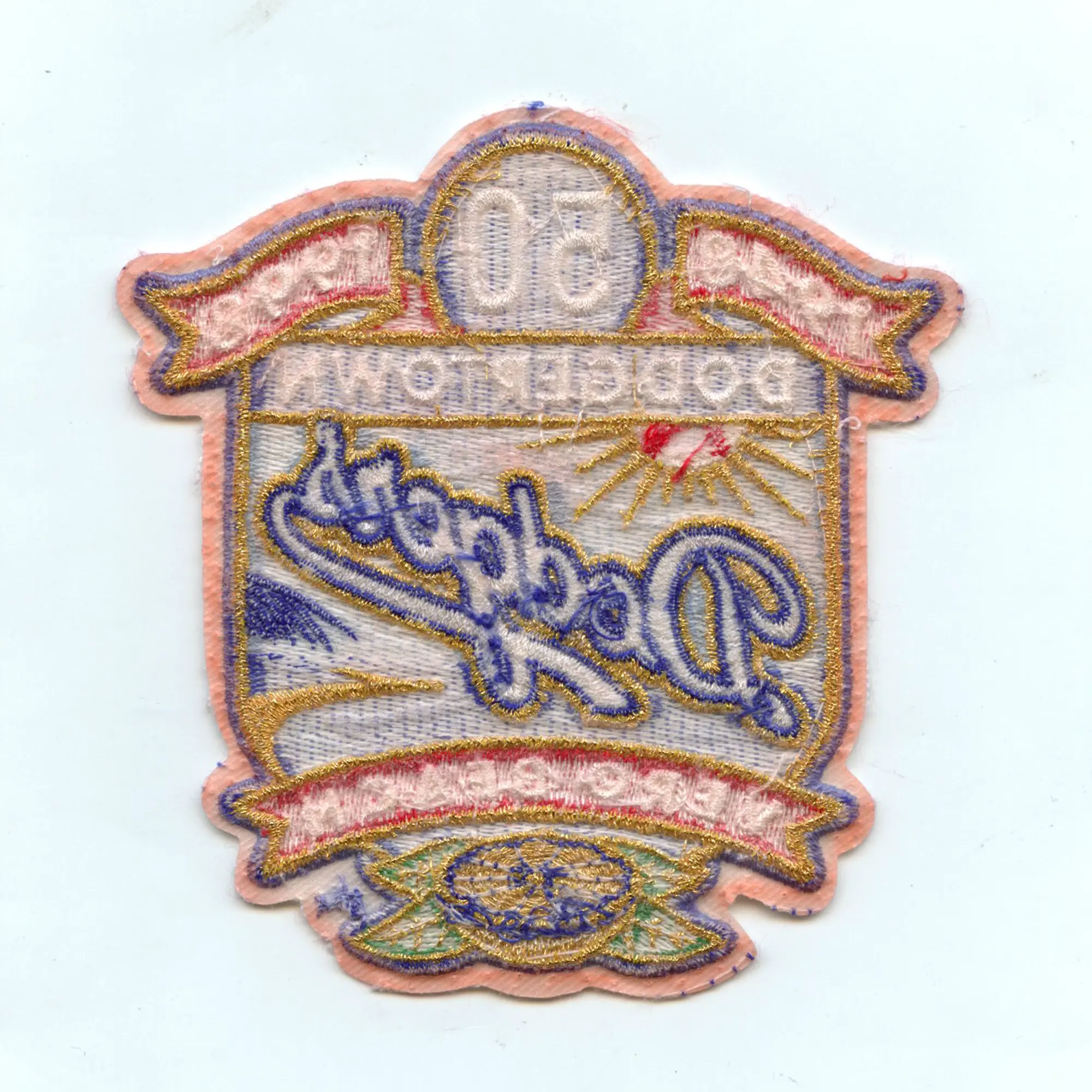 1998 Los Angeles Dodgers 50th Anniversary Jersey Patch Vero Beach - Image 2