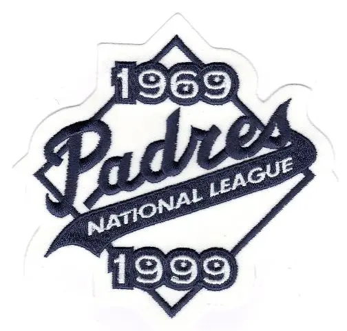 1999 San Diego Padres 30th Anniversary Jersey Patch