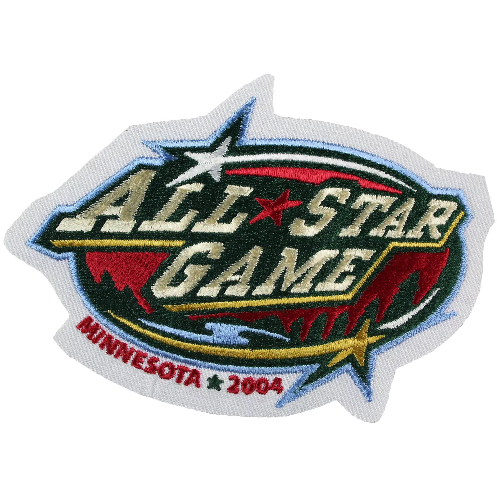 2004 NHL All-star Game Jersey Patch Minnesota Wild