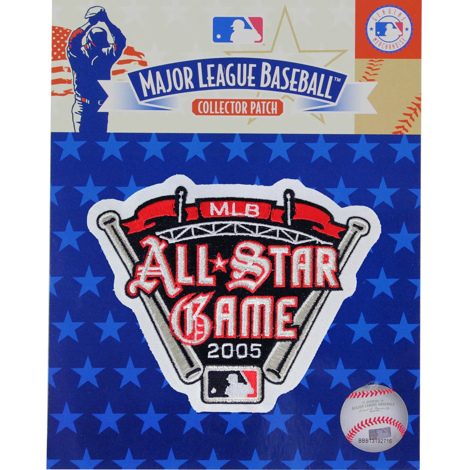 2005 MLB All-star Game Jersey Patch Detroit Tigers - Image 2