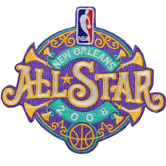 2008 NBA All Star Game Patch New Orleans Hornets