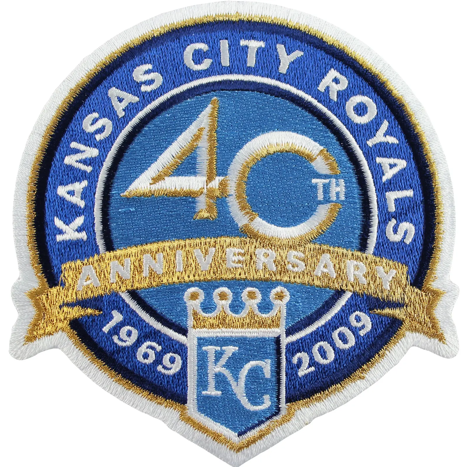2009 Kansas City Royals 40th Anniversary Jersey Patch