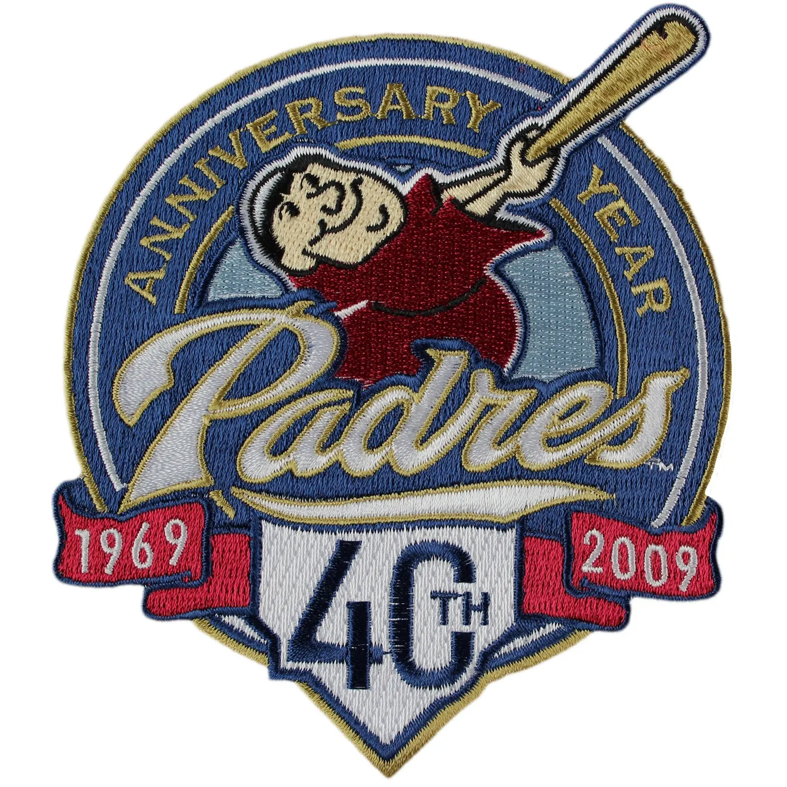 2009 San Diego Padres 40th Anniversary Patch