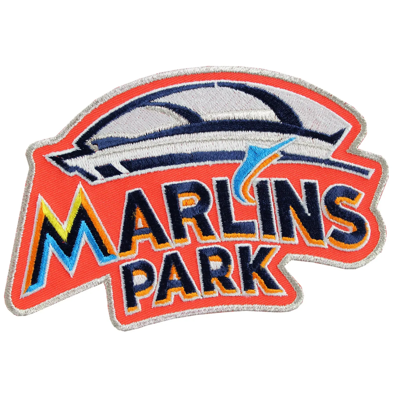 2012 Miami Marlins Park Inaugural Season Jersey Sleeve Patch (Home)