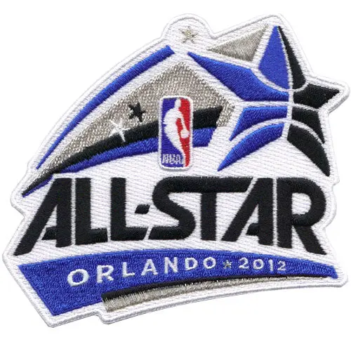 2012 NBA All-star Game Patch Orlando Magic