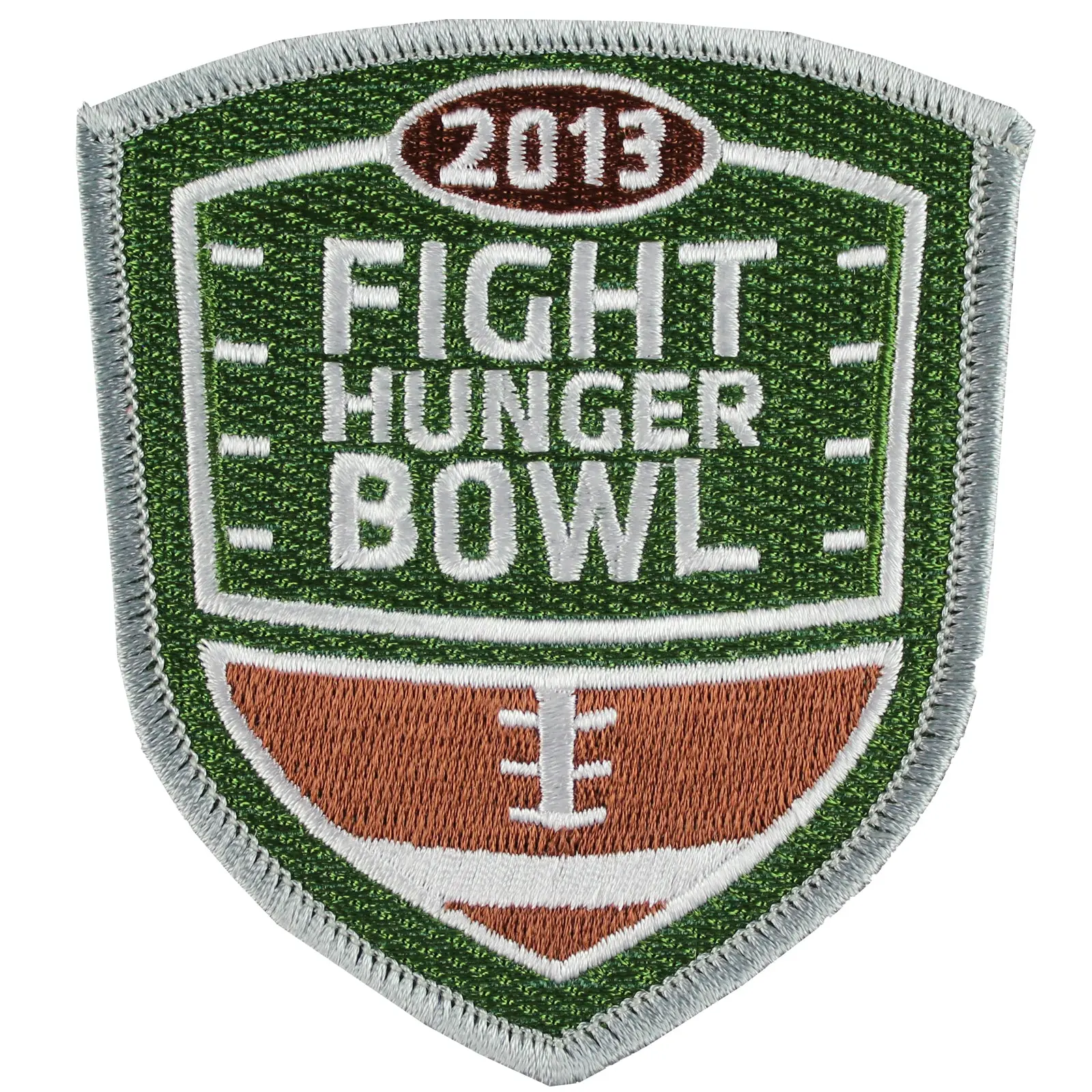 2013 Kraft Fight Hunger Bowl Game Jersey Patch (BYU vs. Washington)
