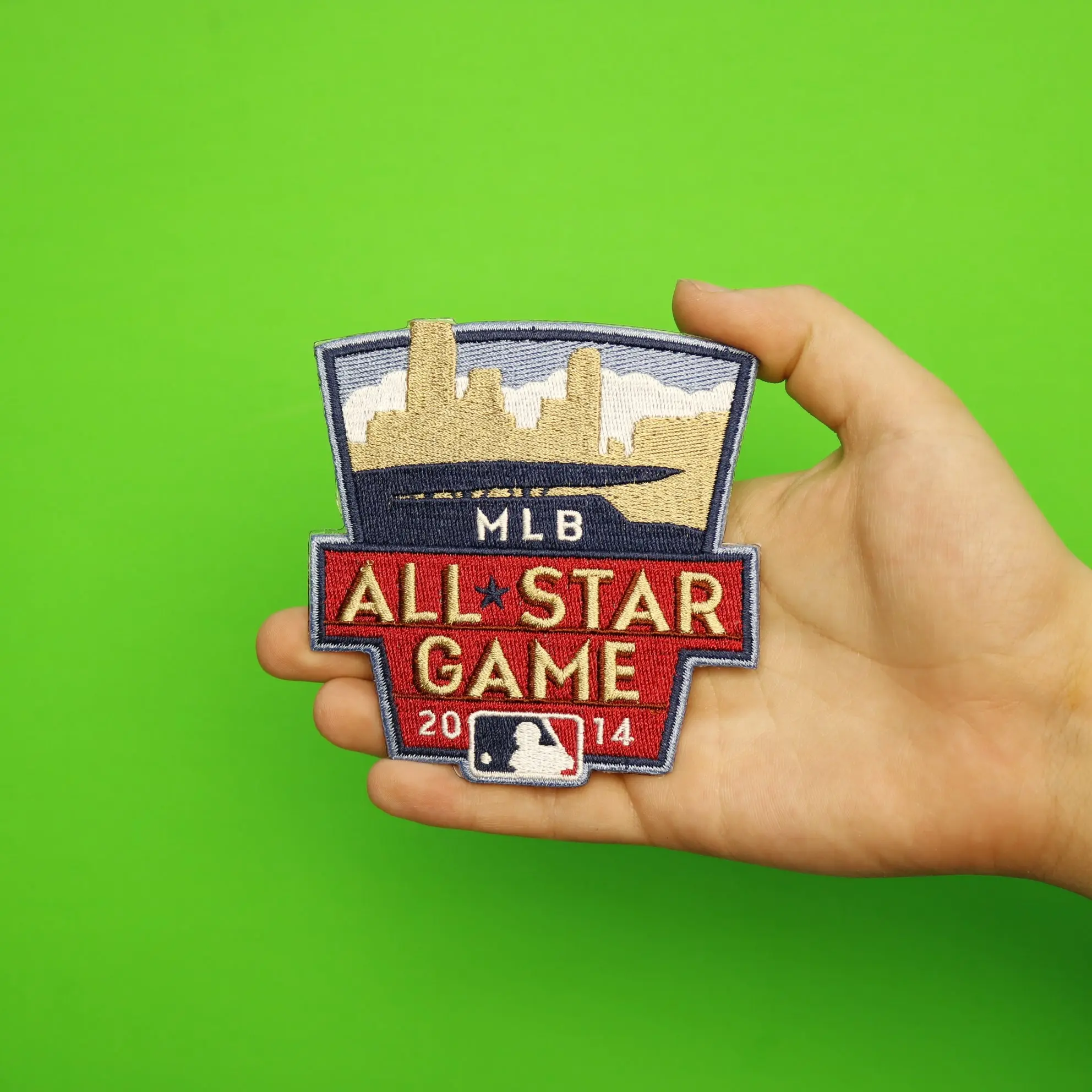 2014 MLB All-star Game Jersey Patch In Minnesota Twins (Target Field) - Image 3