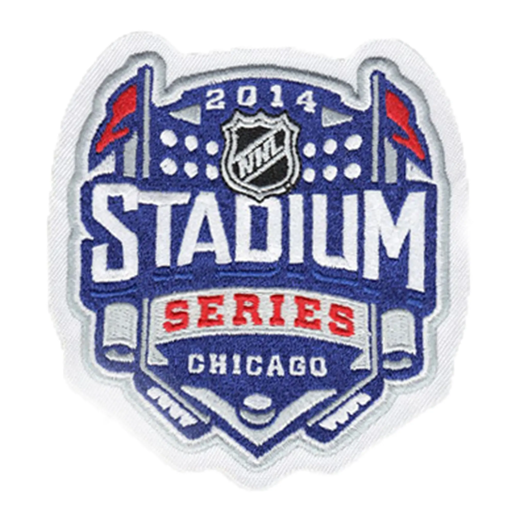2014 NHL Stadium Series Game Logo Jersey Patch (Chicago)