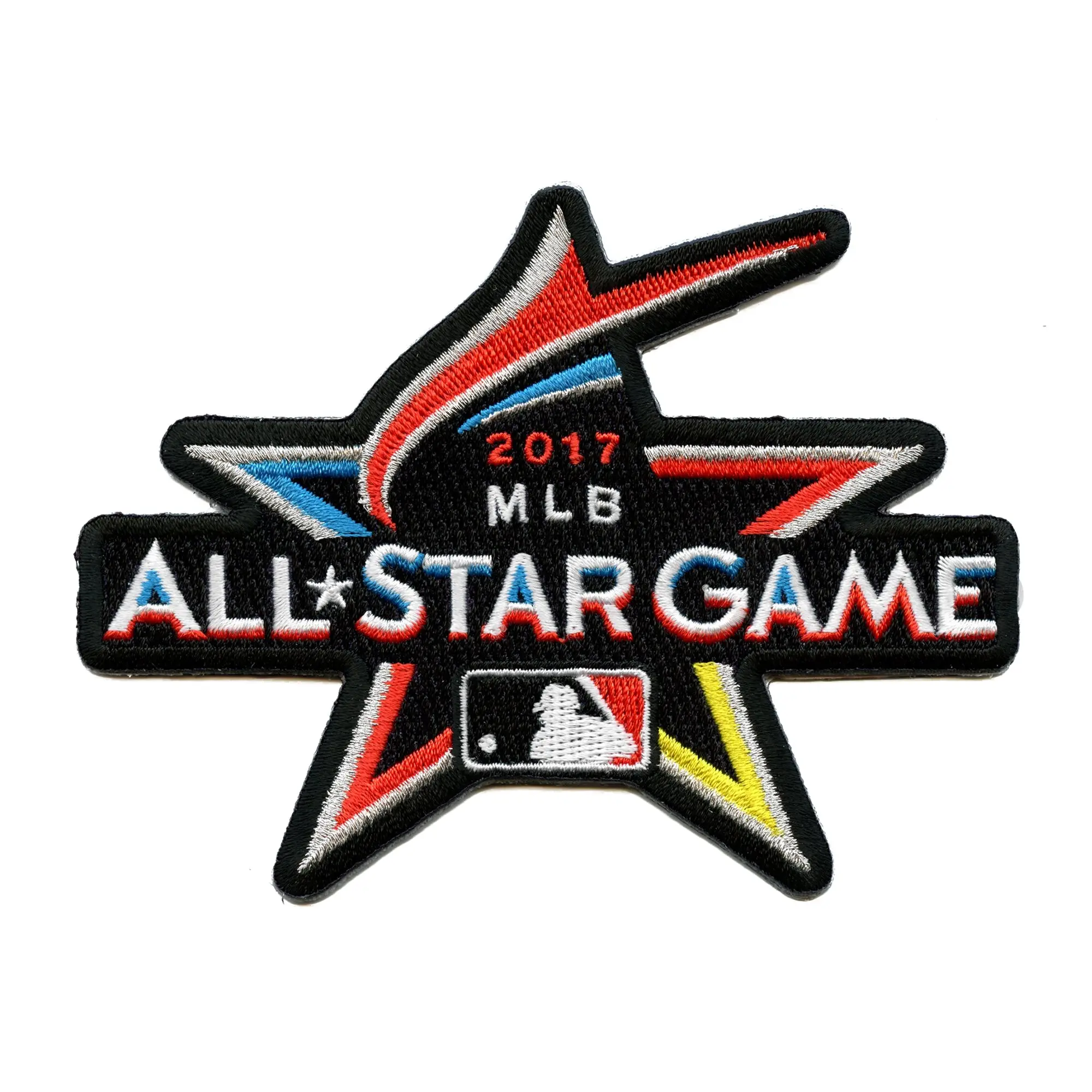 2017 Miami Marlins MLB All Star Game Jersey Sleeve Patch - Image 2
