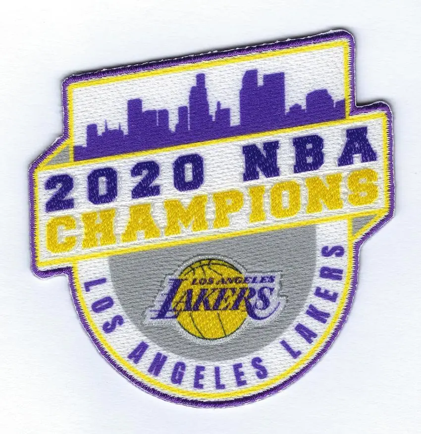 2020 NBA Finals Champions Los Angeles Lakers Run the Table Patch - Image 2