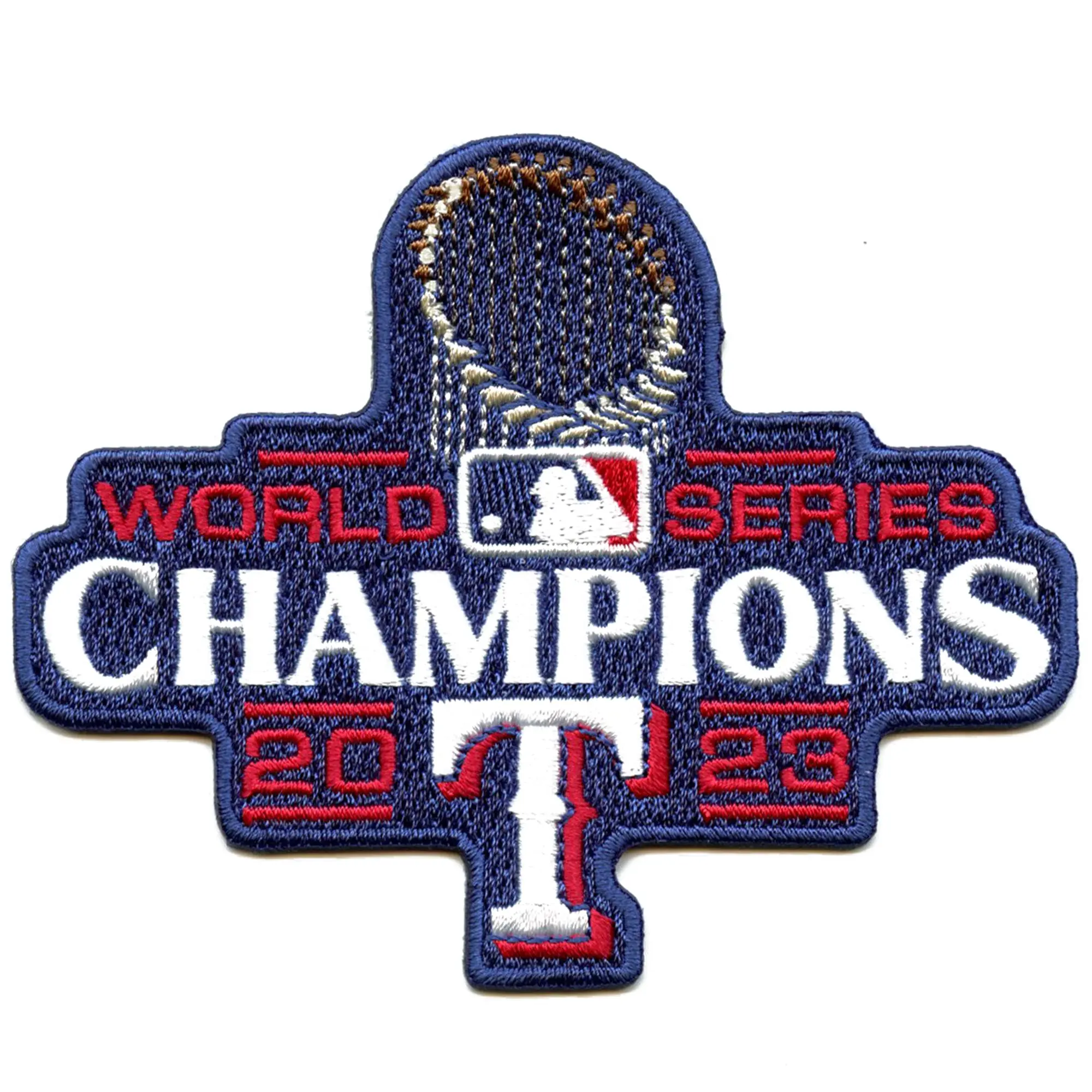 2023 MLB World Series Champions Texas Rangers Jersey Patch - Image 2