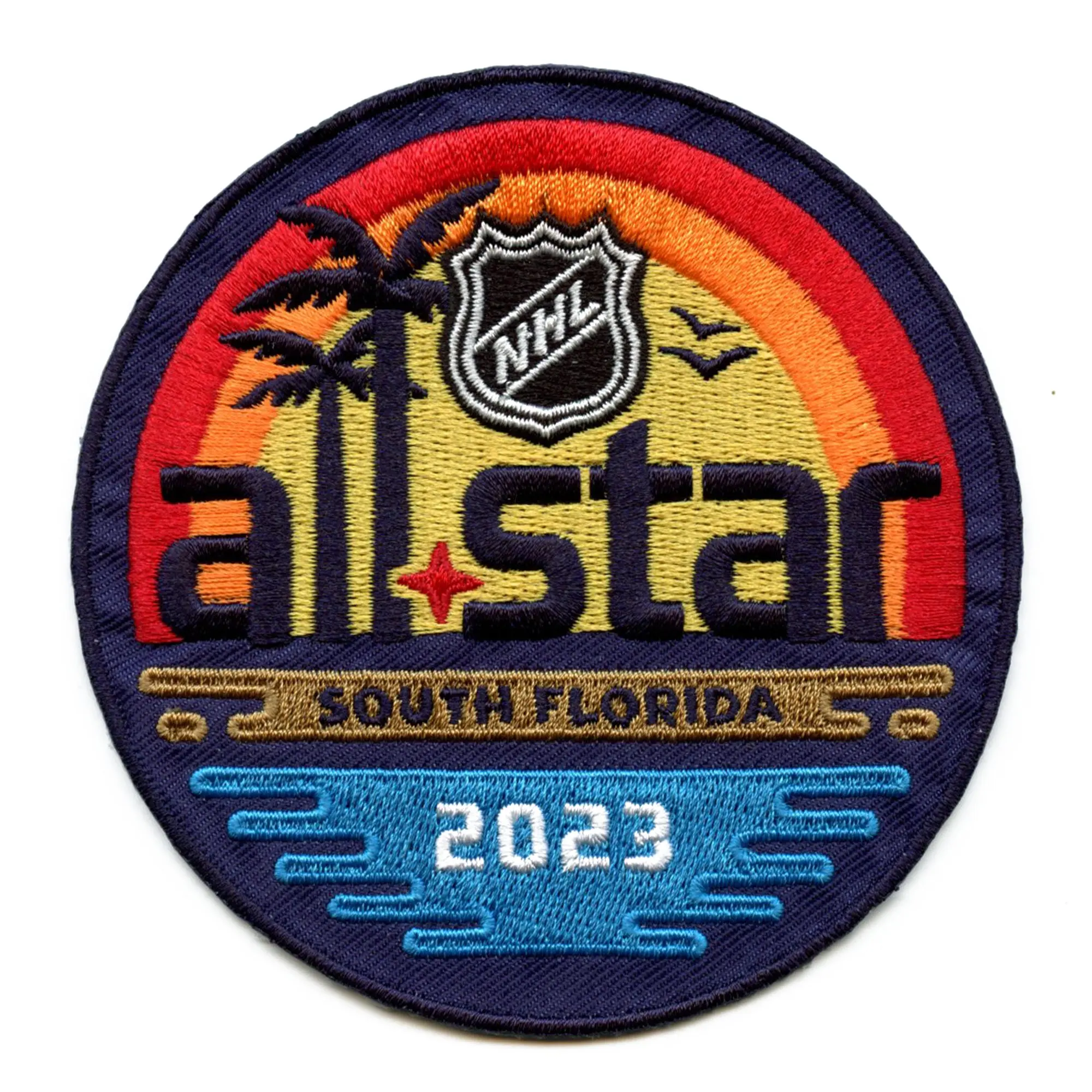 2023 Official NHL All Star Game Florida Panthers Jersey Patch - Image 2