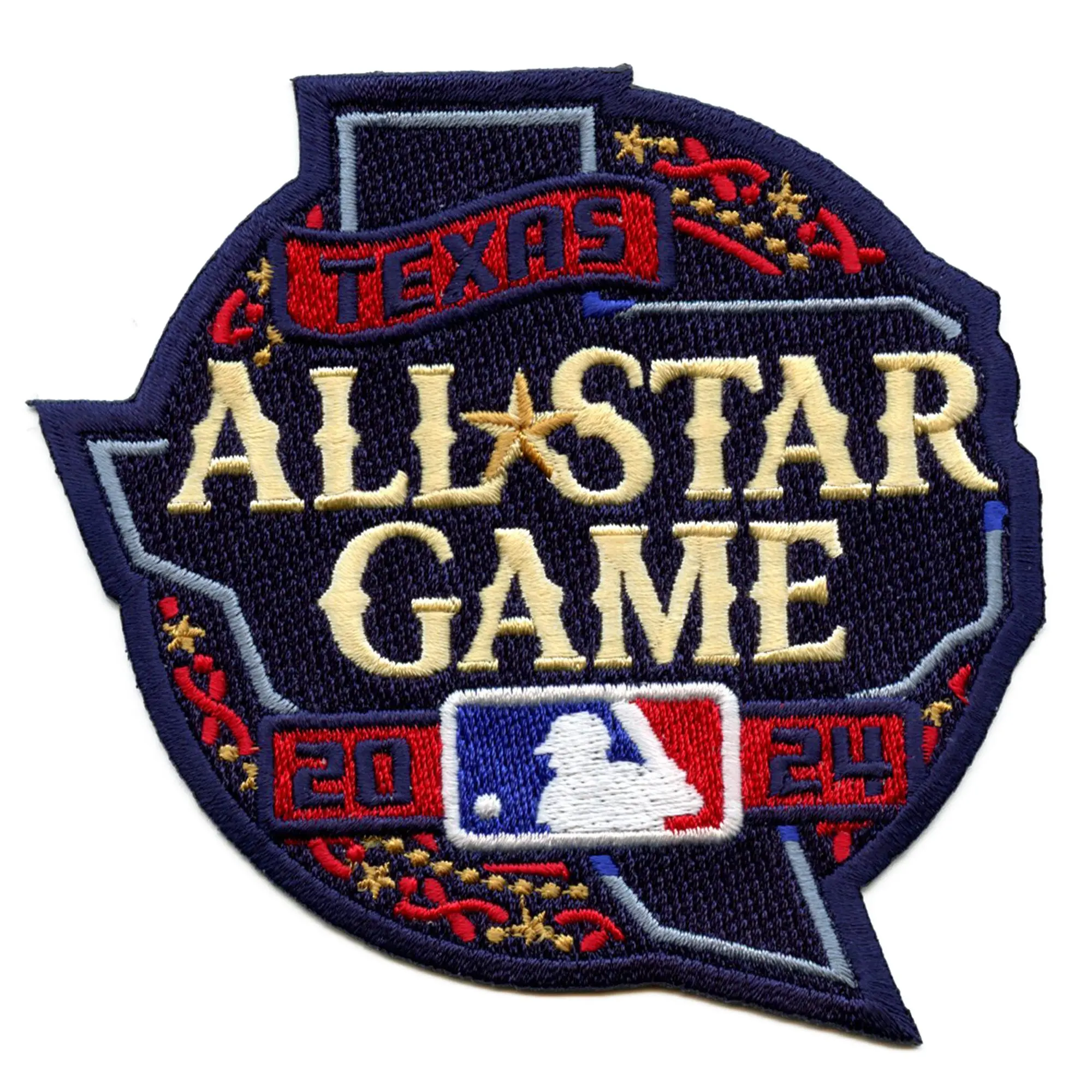 2024 MLB All Star Game Embroidered Jersey Patch Texas Rangers - Image 2
