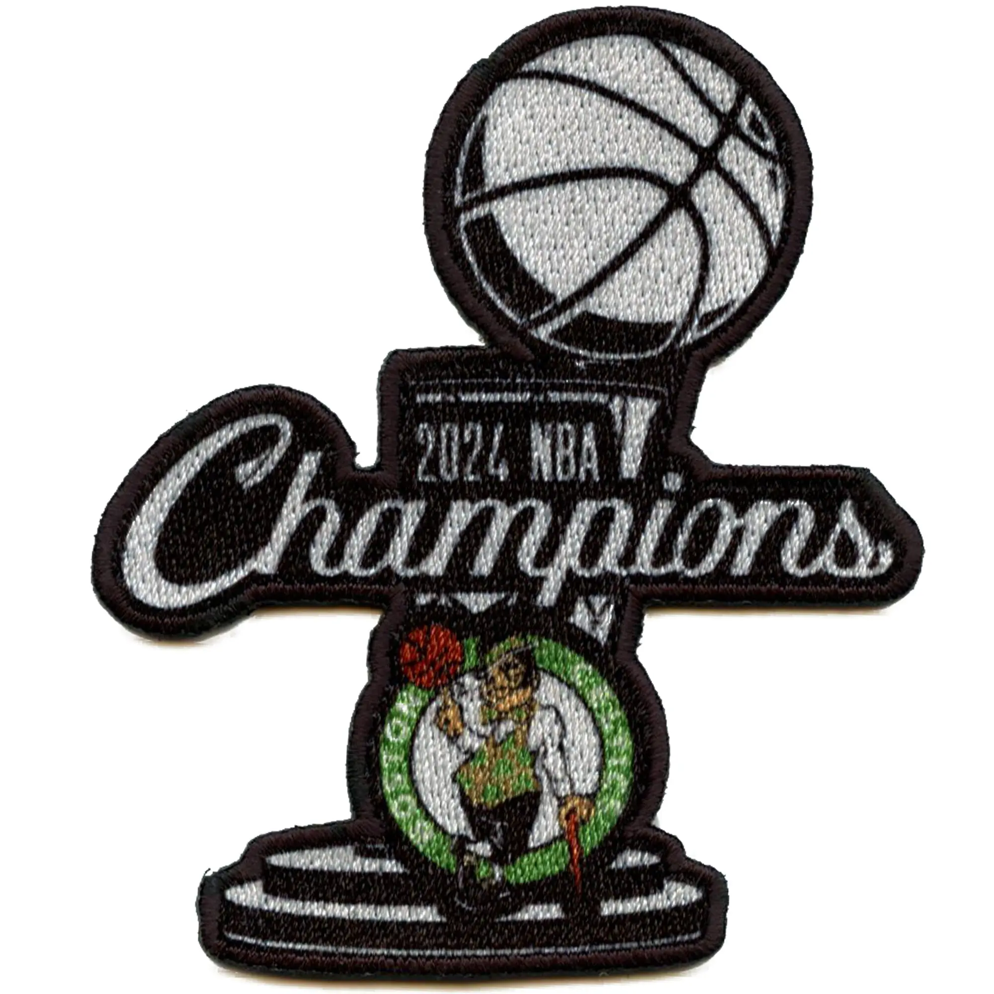 2024 NBA Finals Champions Boston Celtics Trophy Patch - Image 2