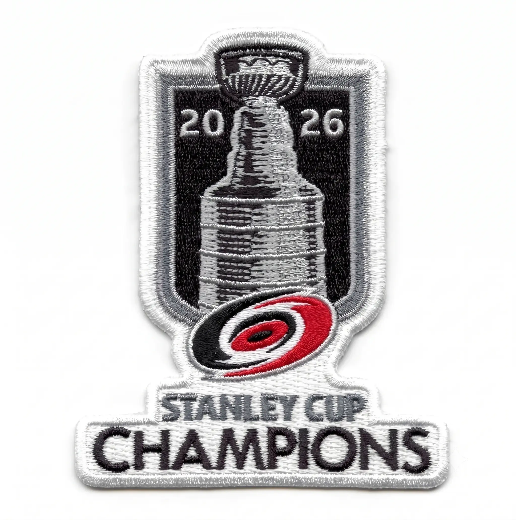 2026 NHL Stanley Cup Final Champions Carolina Hurricanes Jersey Patch - Image 2