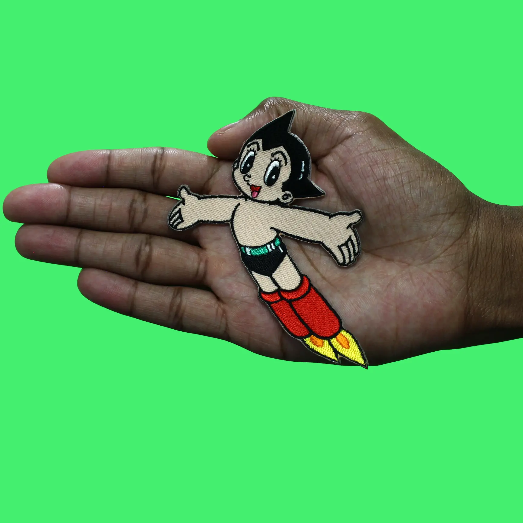 A Classic Pose Patch Astro Boy Anime Movie Embroidered Iron On - Image 2