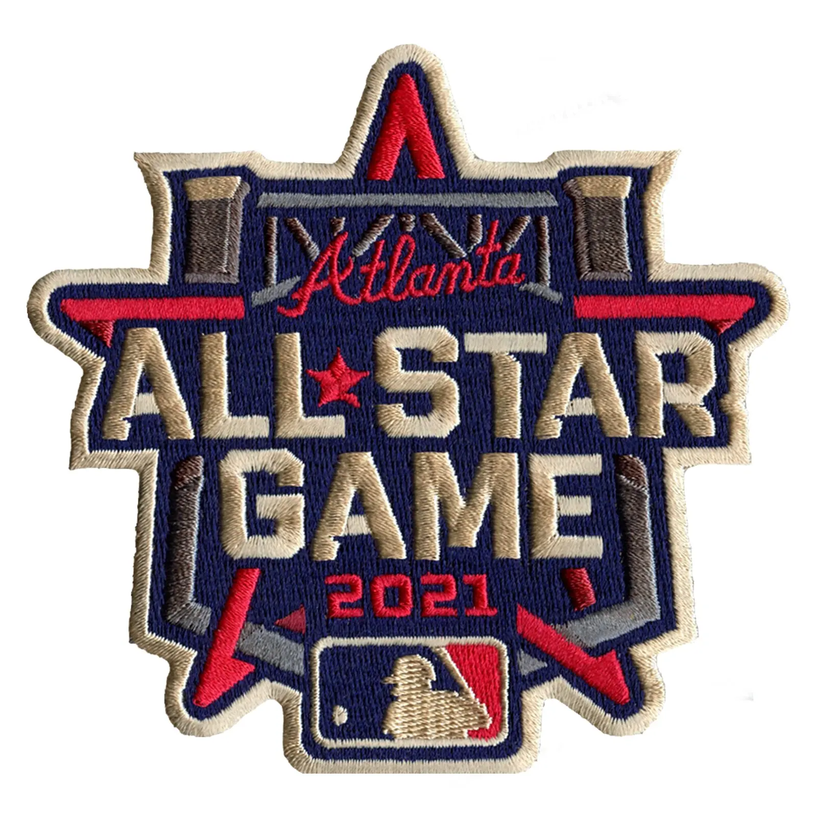 2021 Major League Baseball All Star Atlanta Braves Embroidered Jersey Patch - Image 2
