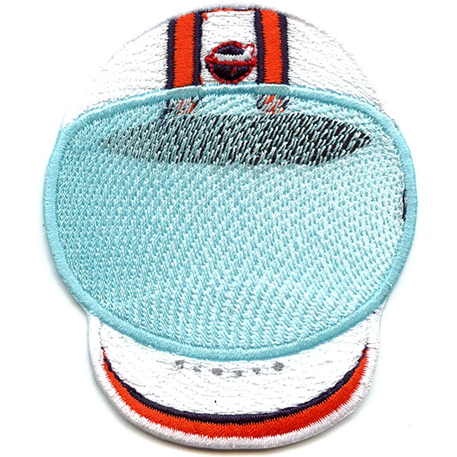 Astronaut Helmet Retro Houston Baseball Mascot Embroidered Iron On Patch