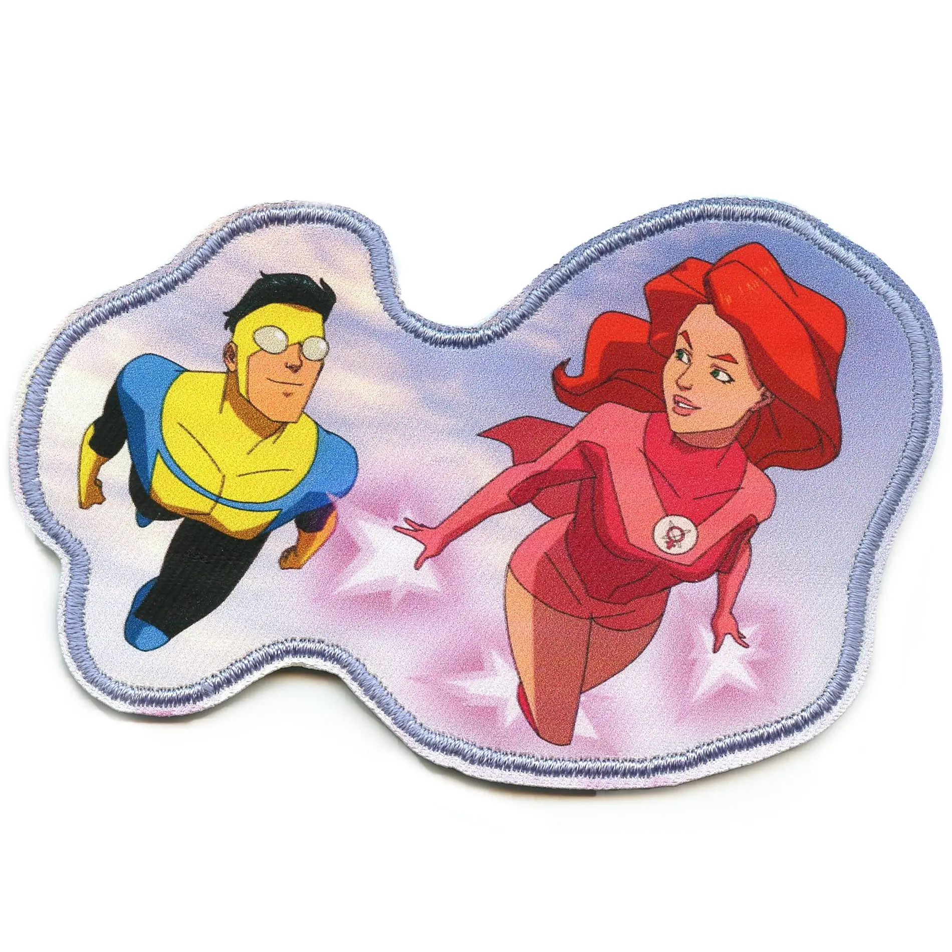 Invincible Atom Eve Patch Adult Superhero Series Sublimated Iron On