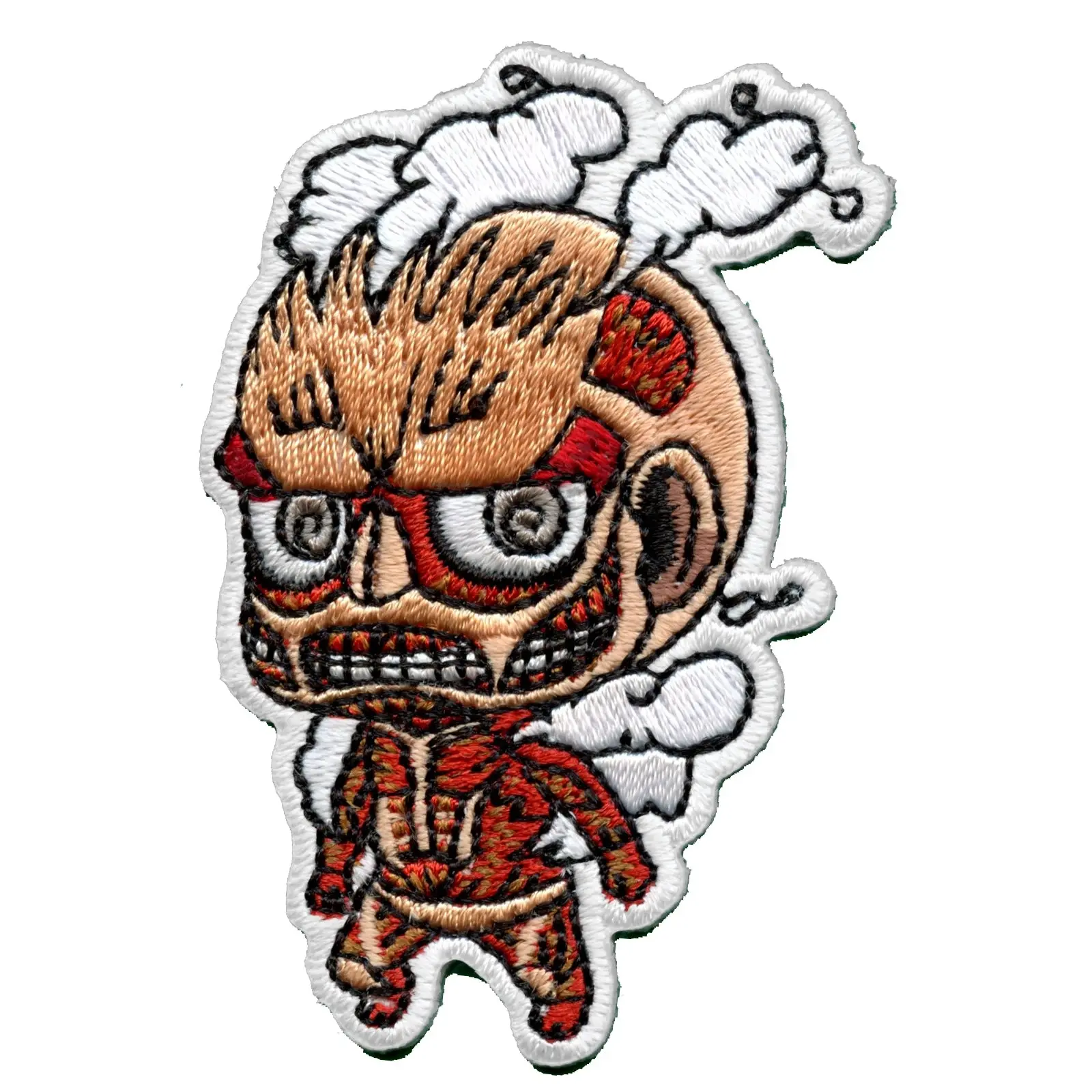 Attack On Titan Anime Colossal Titan SD Embroidered Iron On Patch