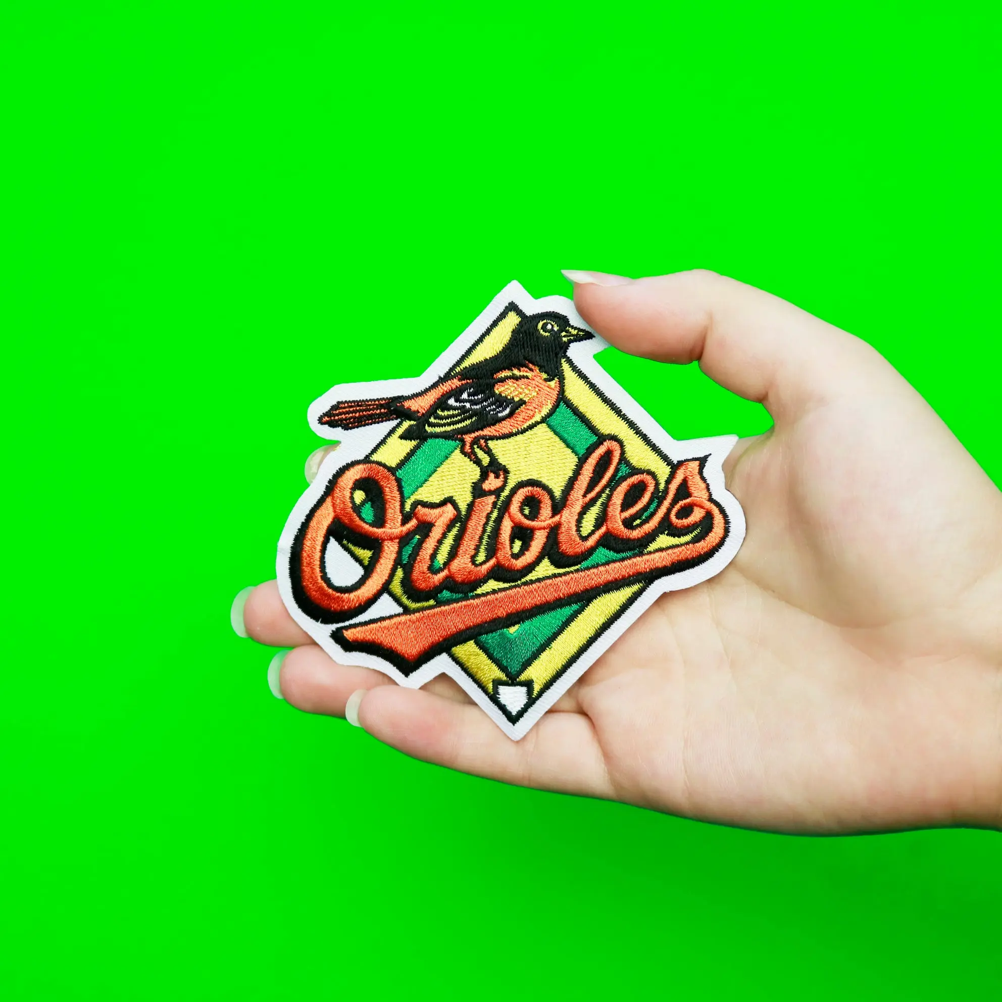Baltimore Orioles Primary Team Logo Patch (1999-2008) - Image 2