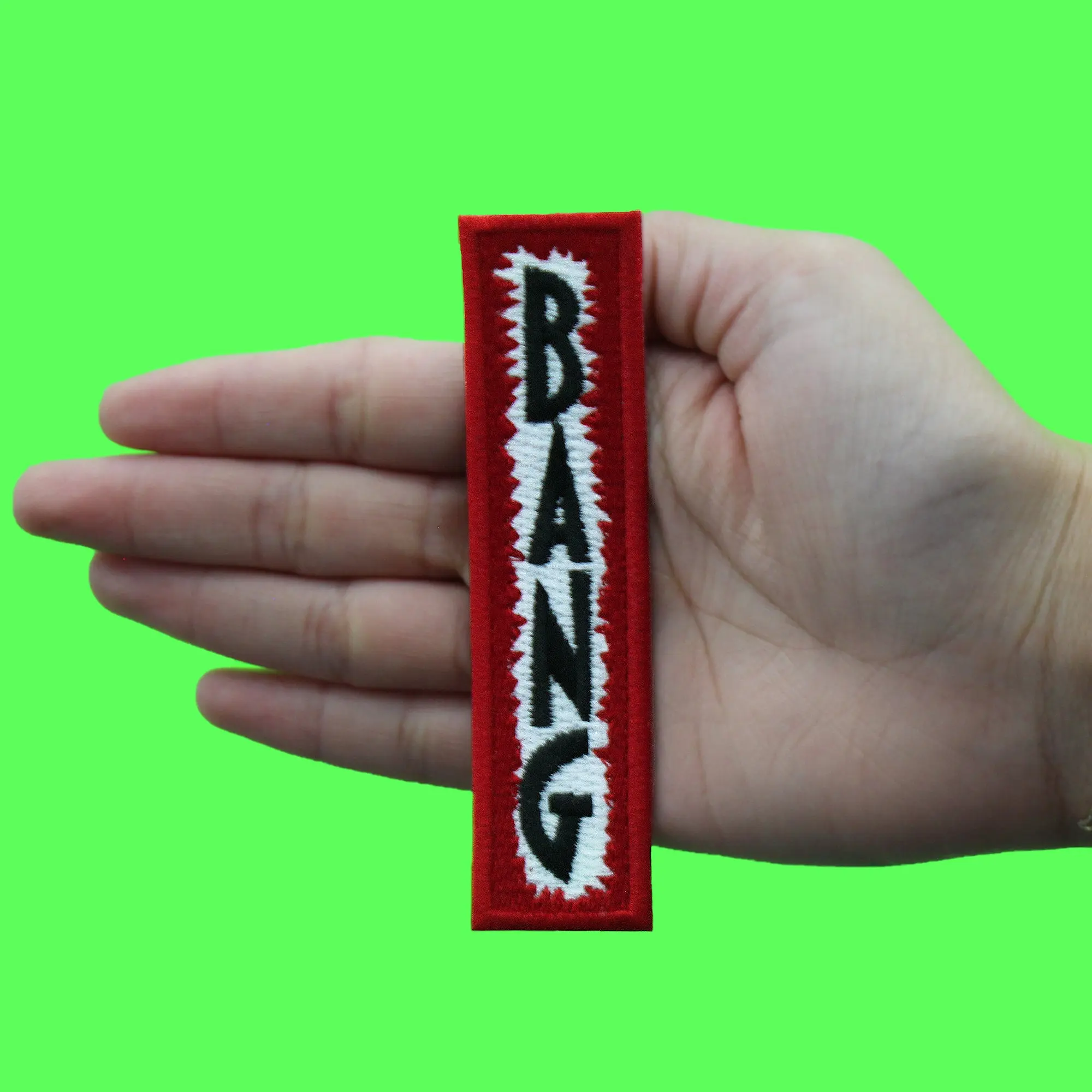 Bang Banner R&B Patch Queen B Music Embroidered Iron On - Image 2