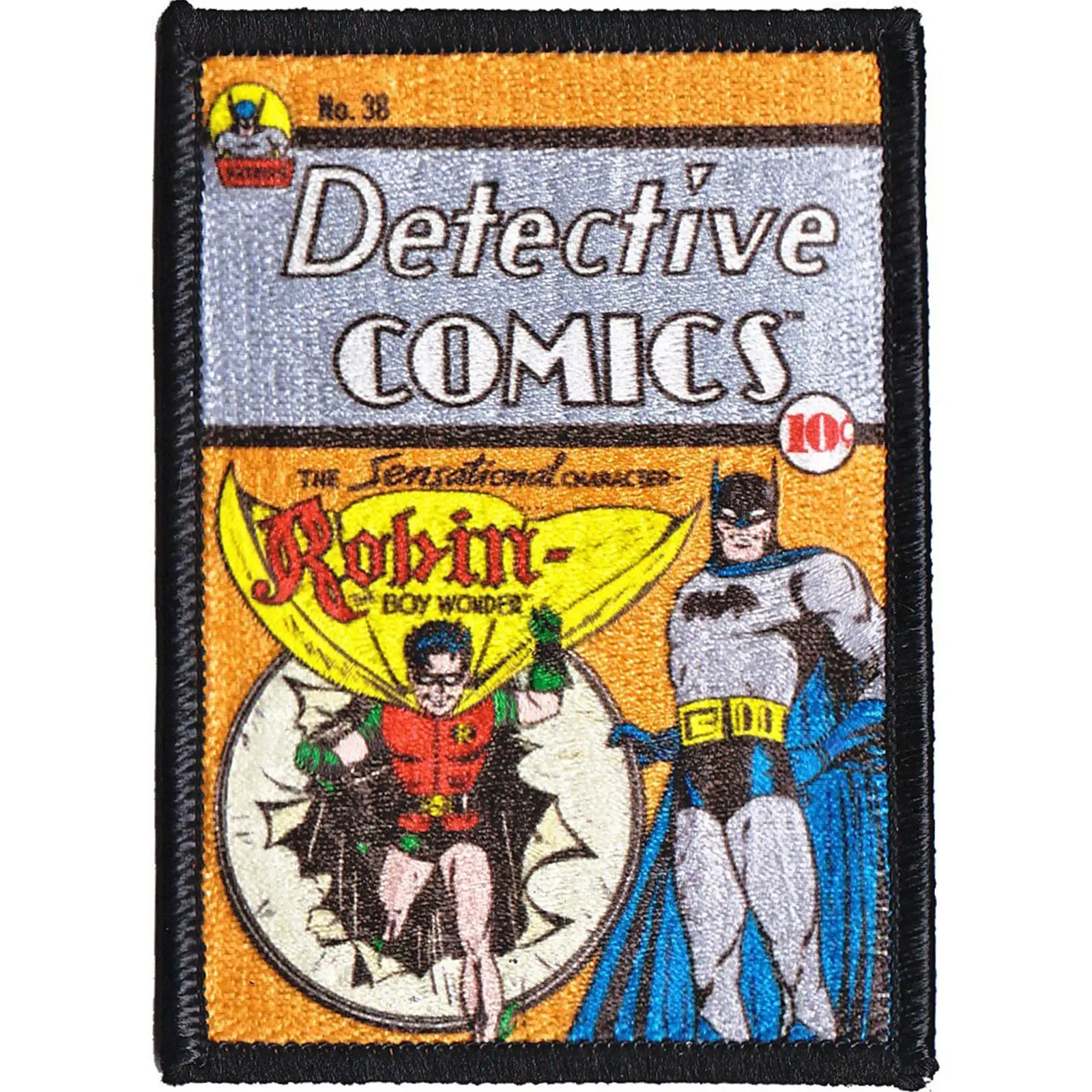 Batman and Robin Detective Comics Iron On Patch