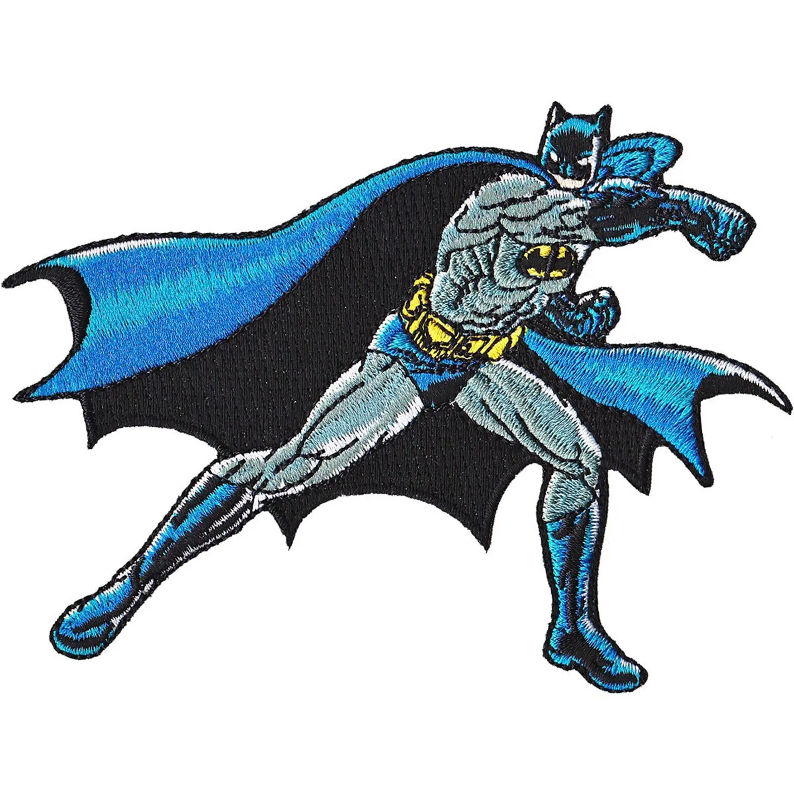 Batman Fighting Iron On Patch