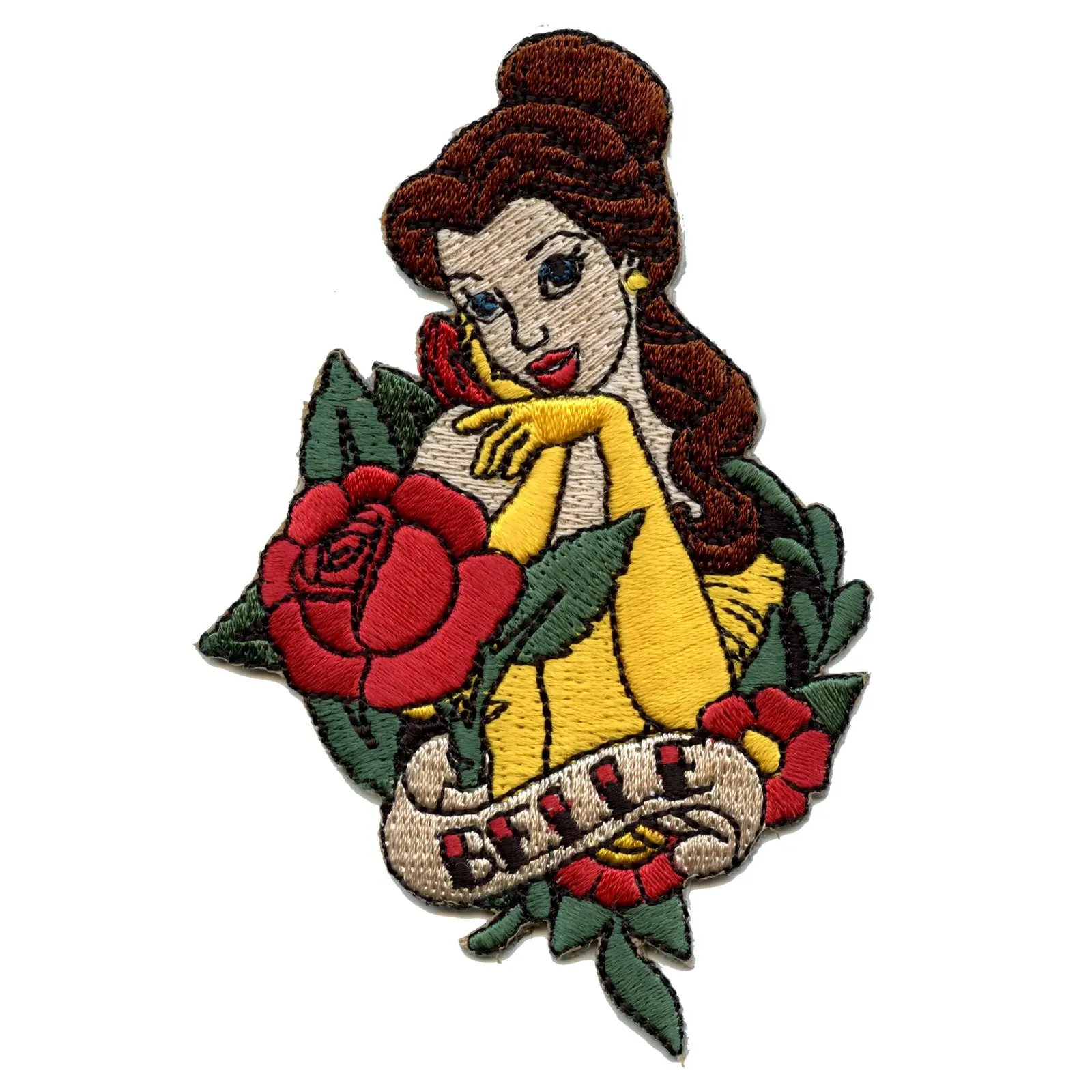 Beauty and the Beast Belle Disney Iron on Patch