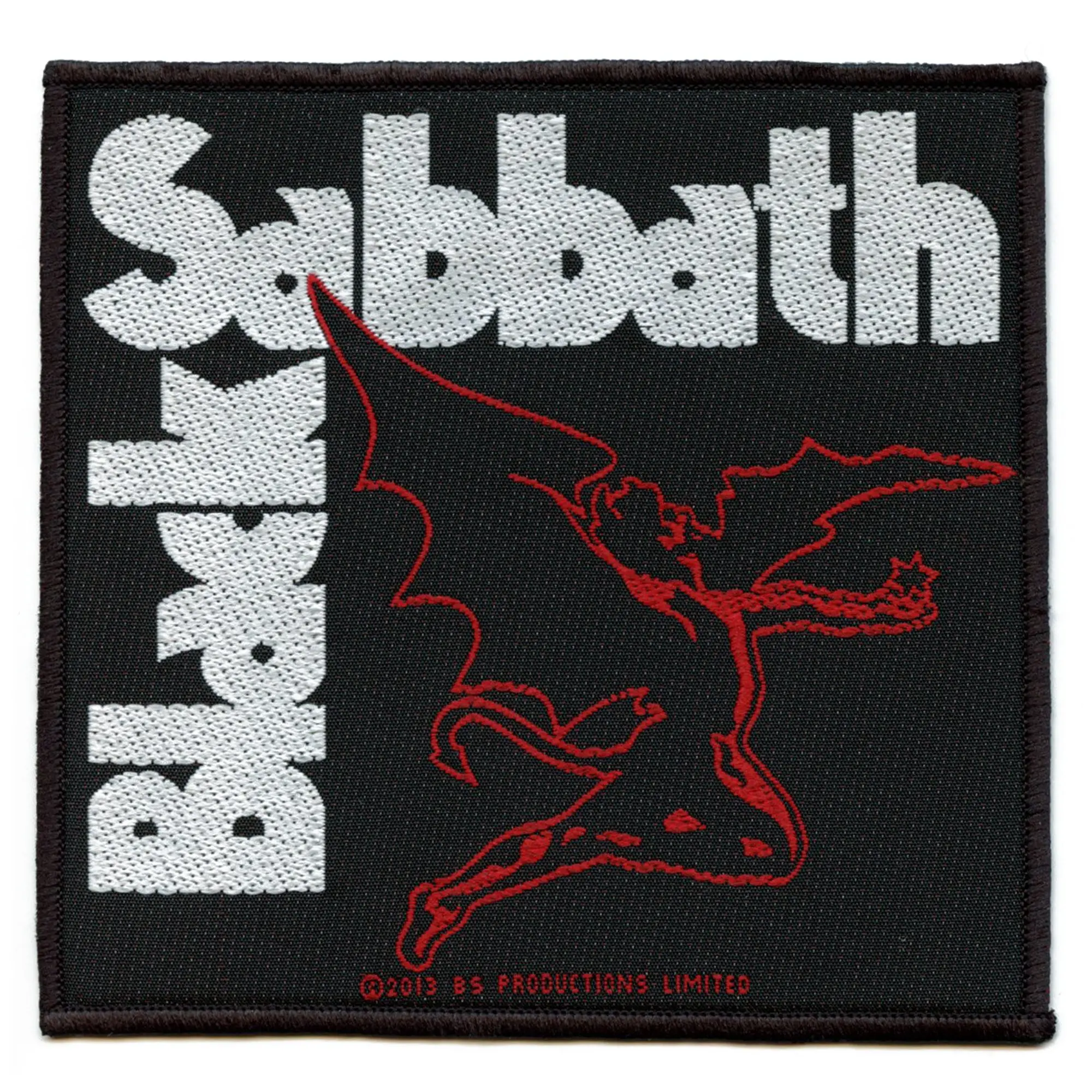 Black Sabbath Creature Patch Ozzy Metal Classic Woven Sew On