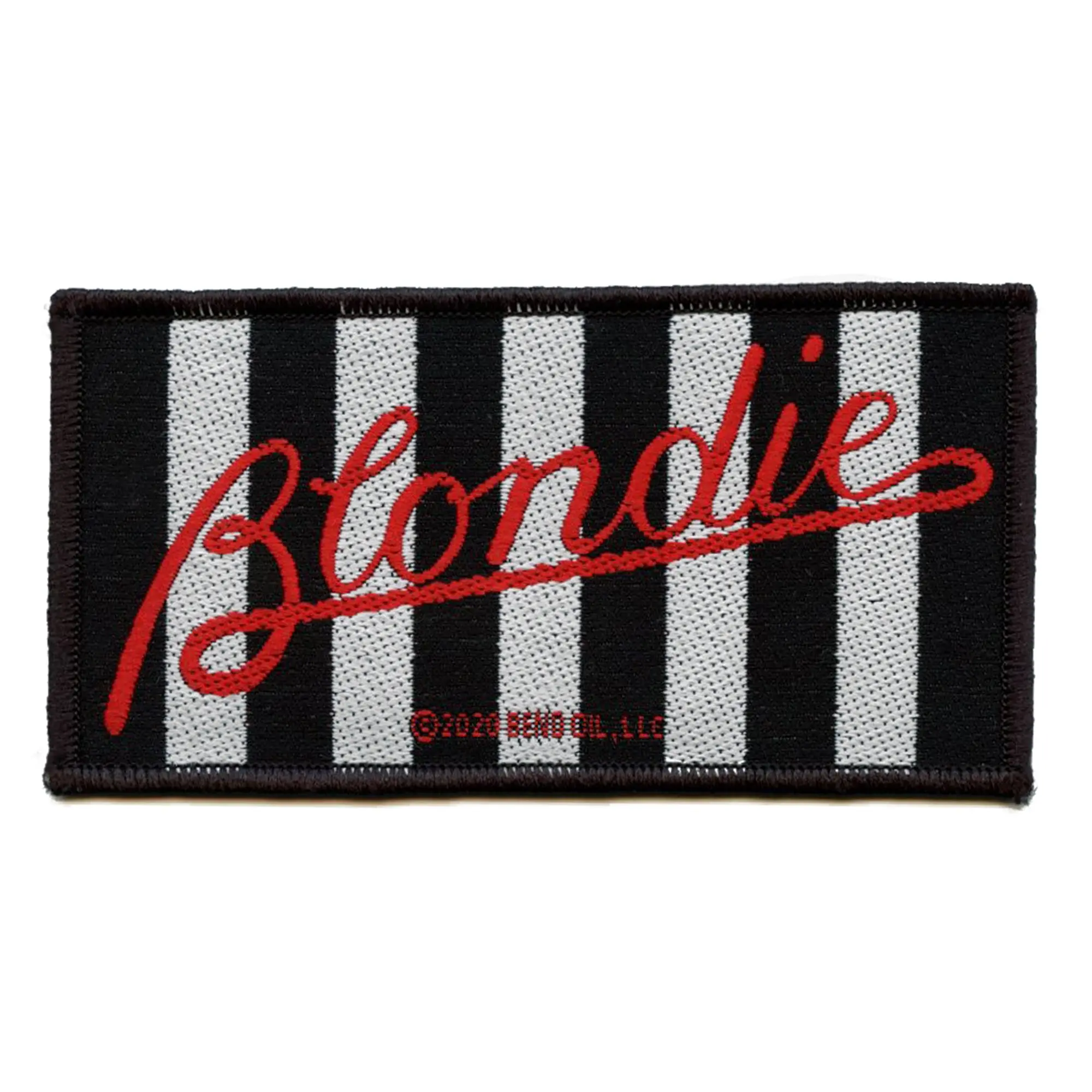 Blondie Parallel Lines Logo Patch Women Album Icon Woven Sew On