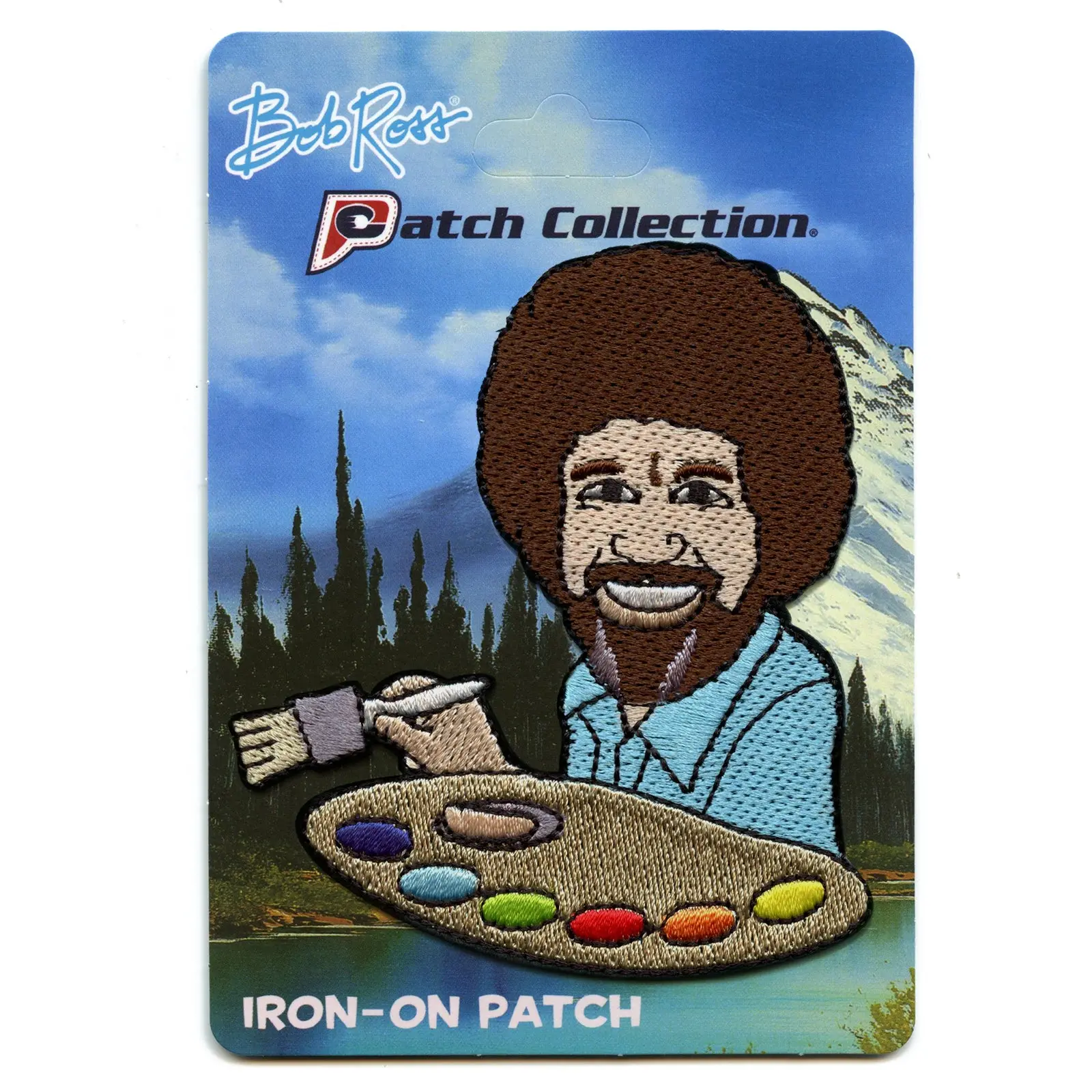 Bob Ross Official Patch Collection Exclusive Embroidered Iron on Patch - Image 2