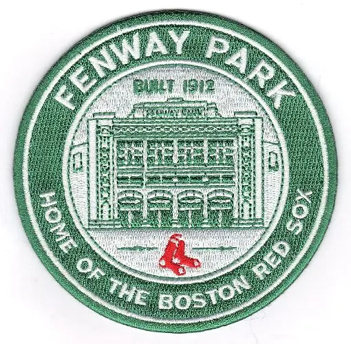 Boston Red Sox Official Fenway Park Stadium Logo Patch