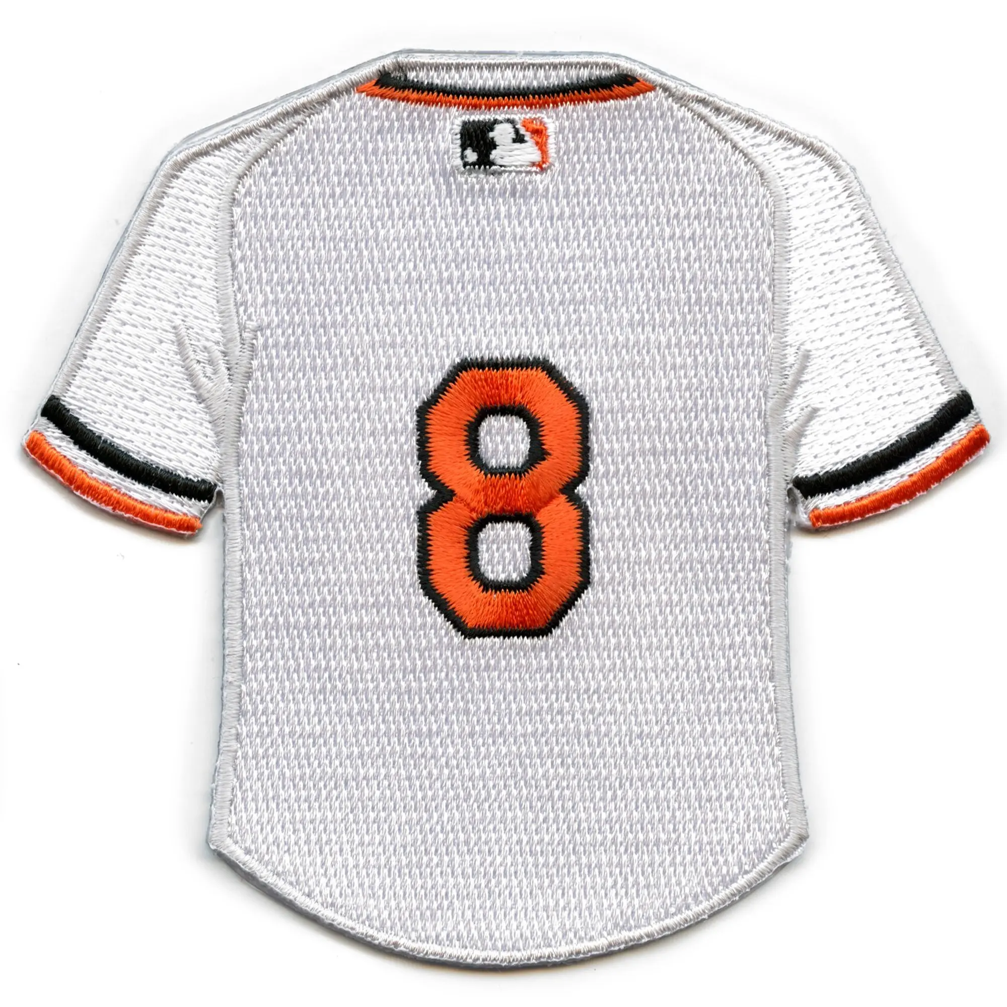 Cal Ripken Jr. #8 Jersey Patch Baltimore Orioles Embroidered Major League Baseball - Image 2