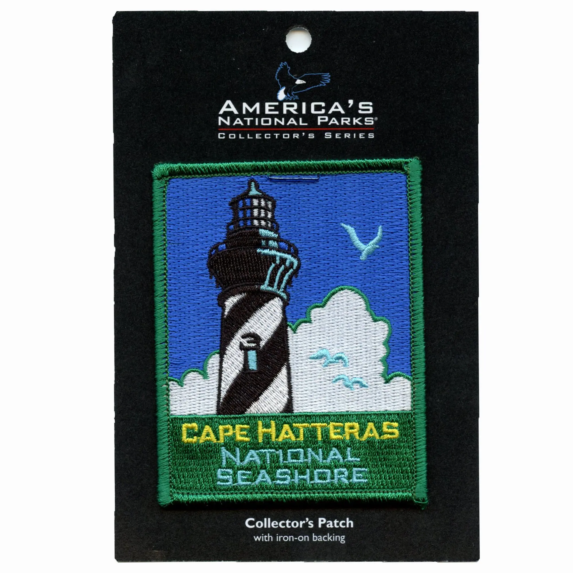Cape Hatteras National Seashore Patch North Carolina Coastline Embroidered Iron On - Image 2