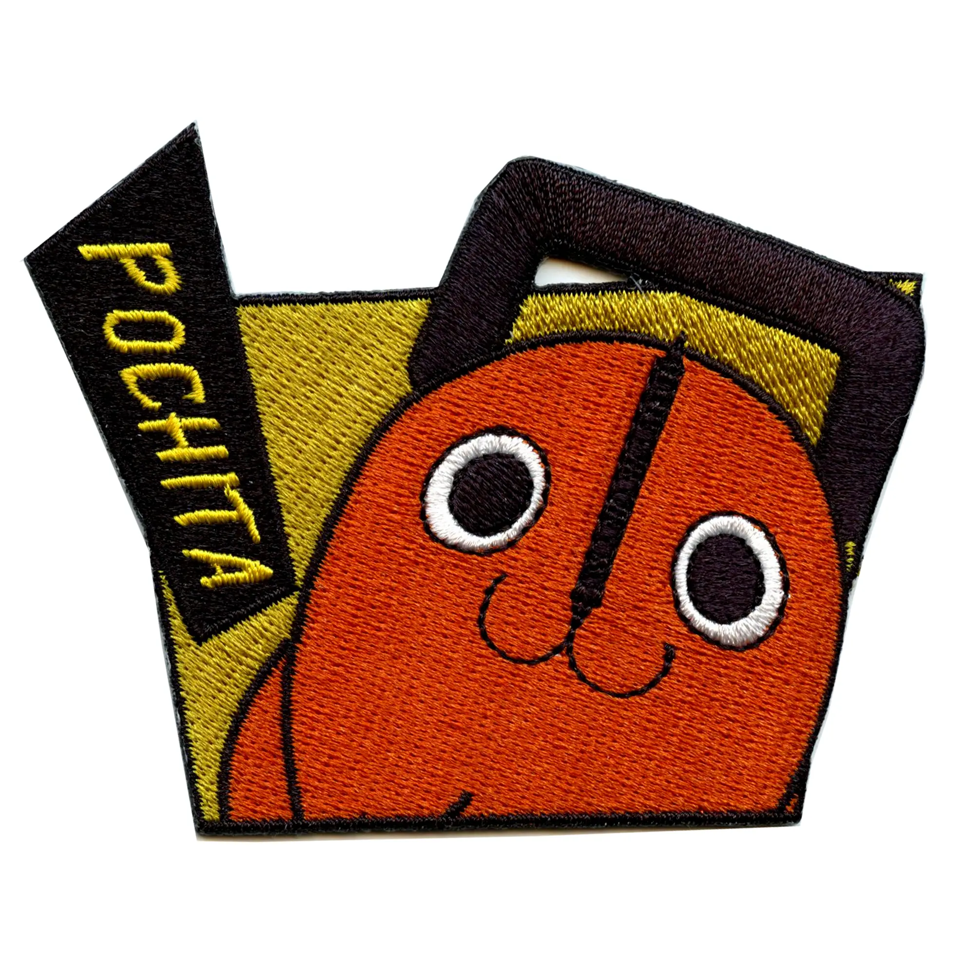 Chainsaw Man Pochita Portrait Patch Shonen Anime Devil Embroidered Iron On