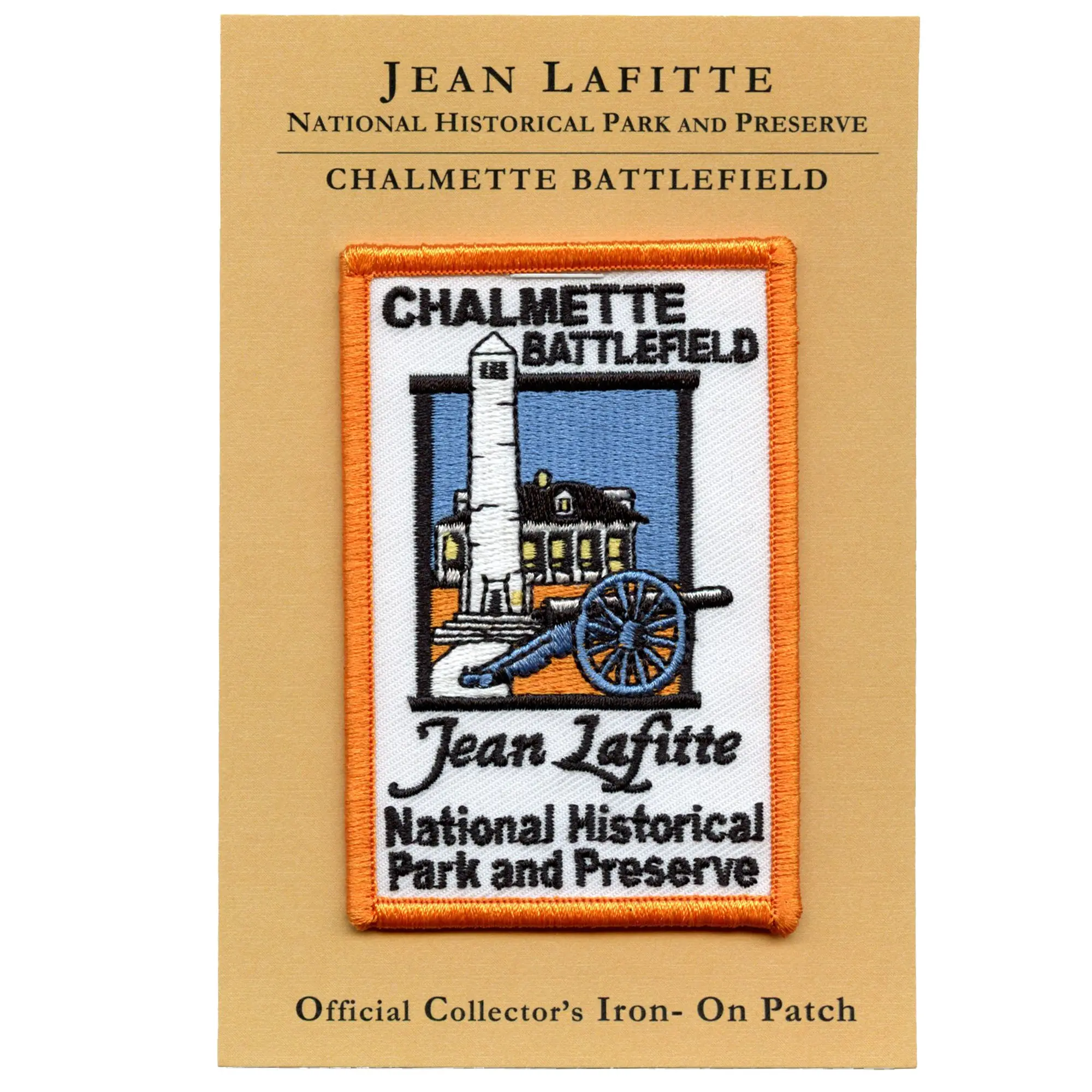 Chalmette Battlefield LA Patch Jean Lafitte Preserve Sublimated Embroidered Iron On - Image 2