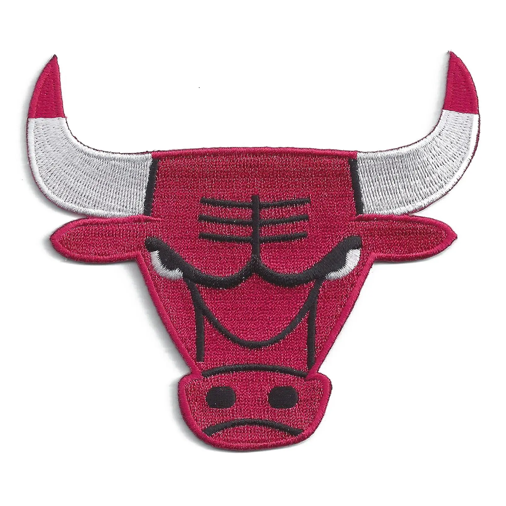 Chicago Bulls Alternate Logo Iron On NBA Patch