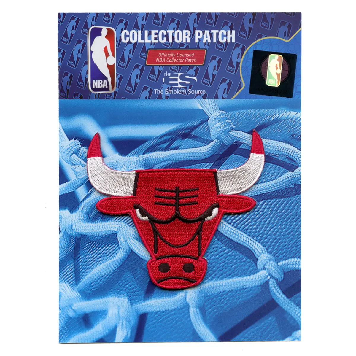 Chicago Bulls Alternate Logo Iron On NBA Patch - Image 2