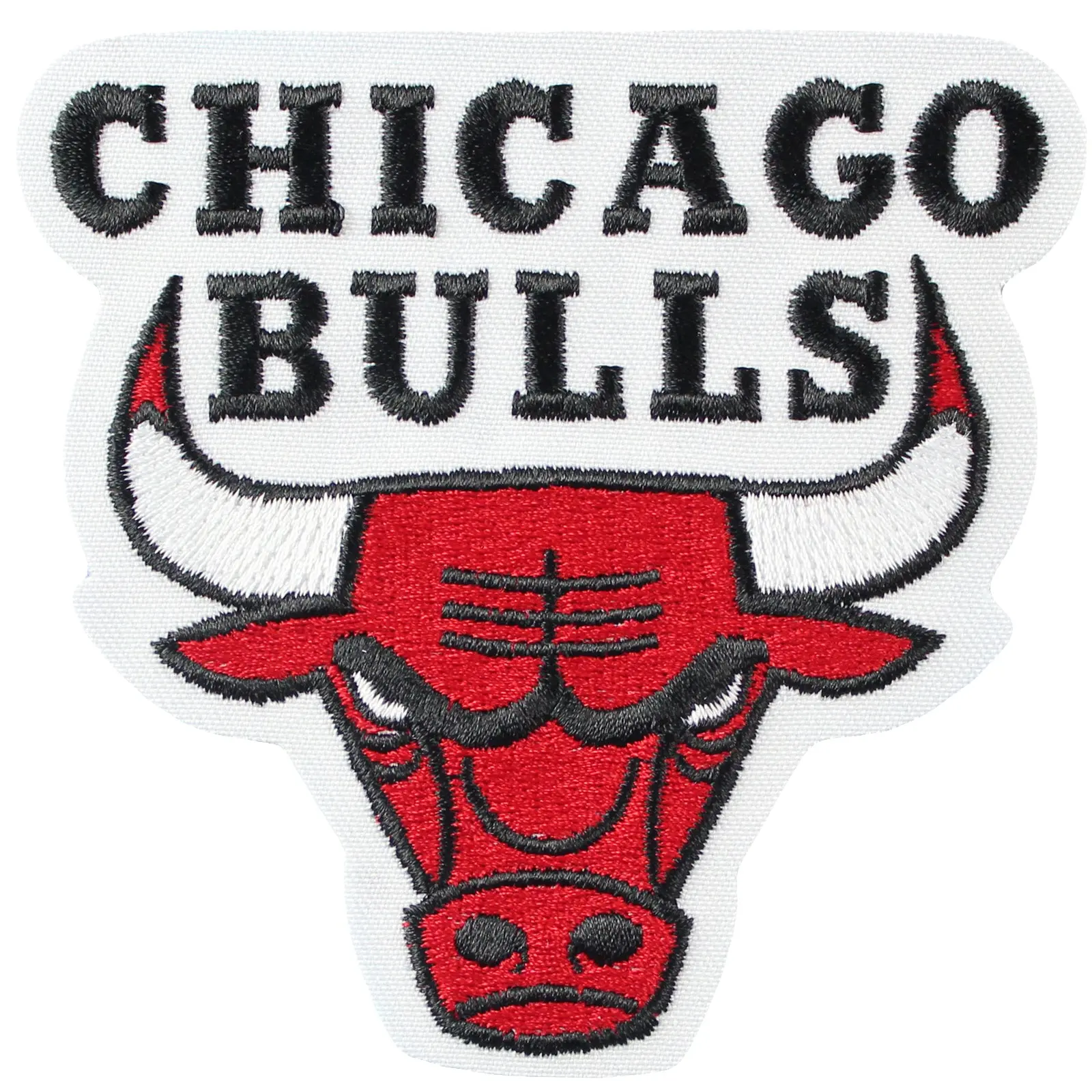 Chicago Bulls Large Sticker Iron On NBA Patch